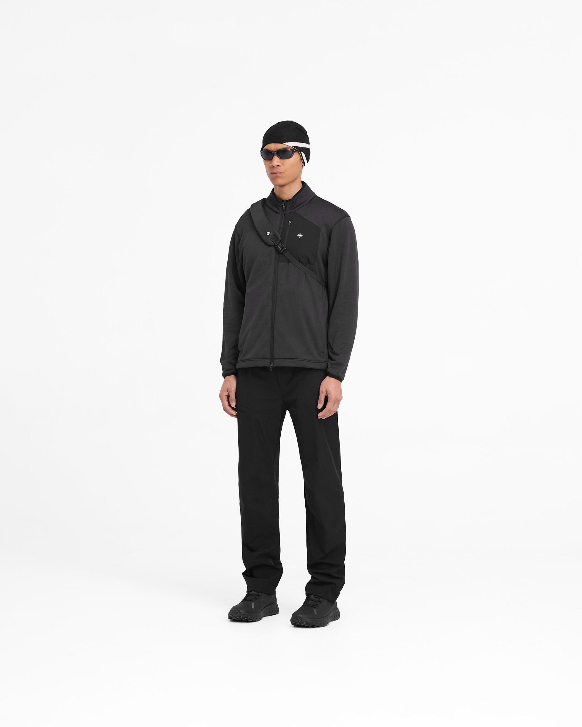 247 Full Zip Fleece | Black | REPRESENT