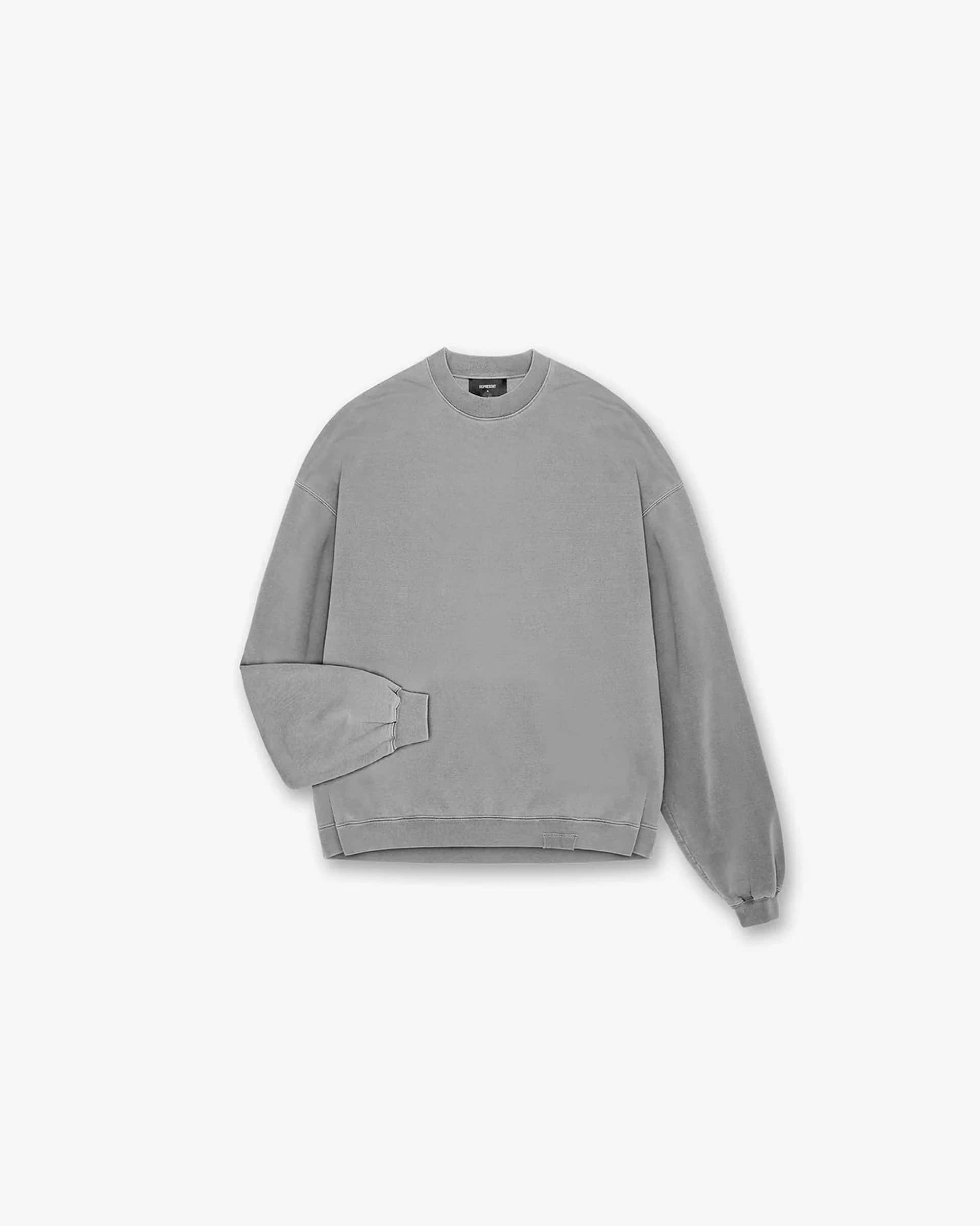 Initial Sweater | Ultimate Grey Sweaters Initial | Represent Clo