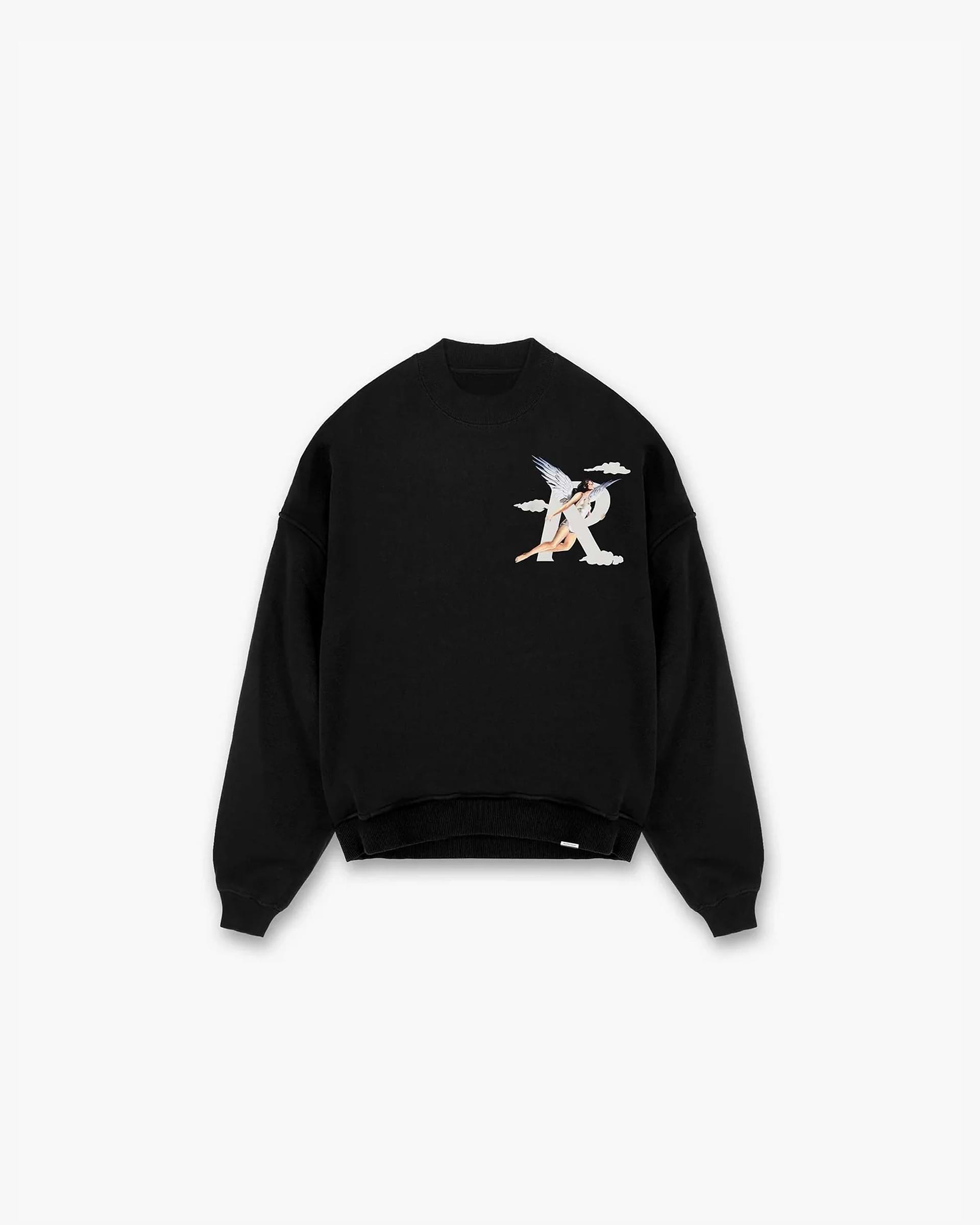 Storms In Heaven Sweater | Black Sweaters SS23 | Represent Clo
