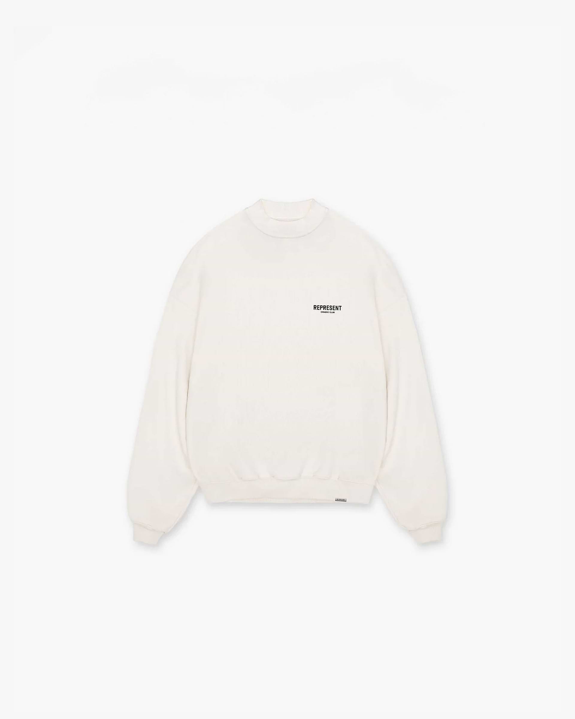 Represent Owners Club Sweater | Flat White Sweaters Owners Club | Represent Clo