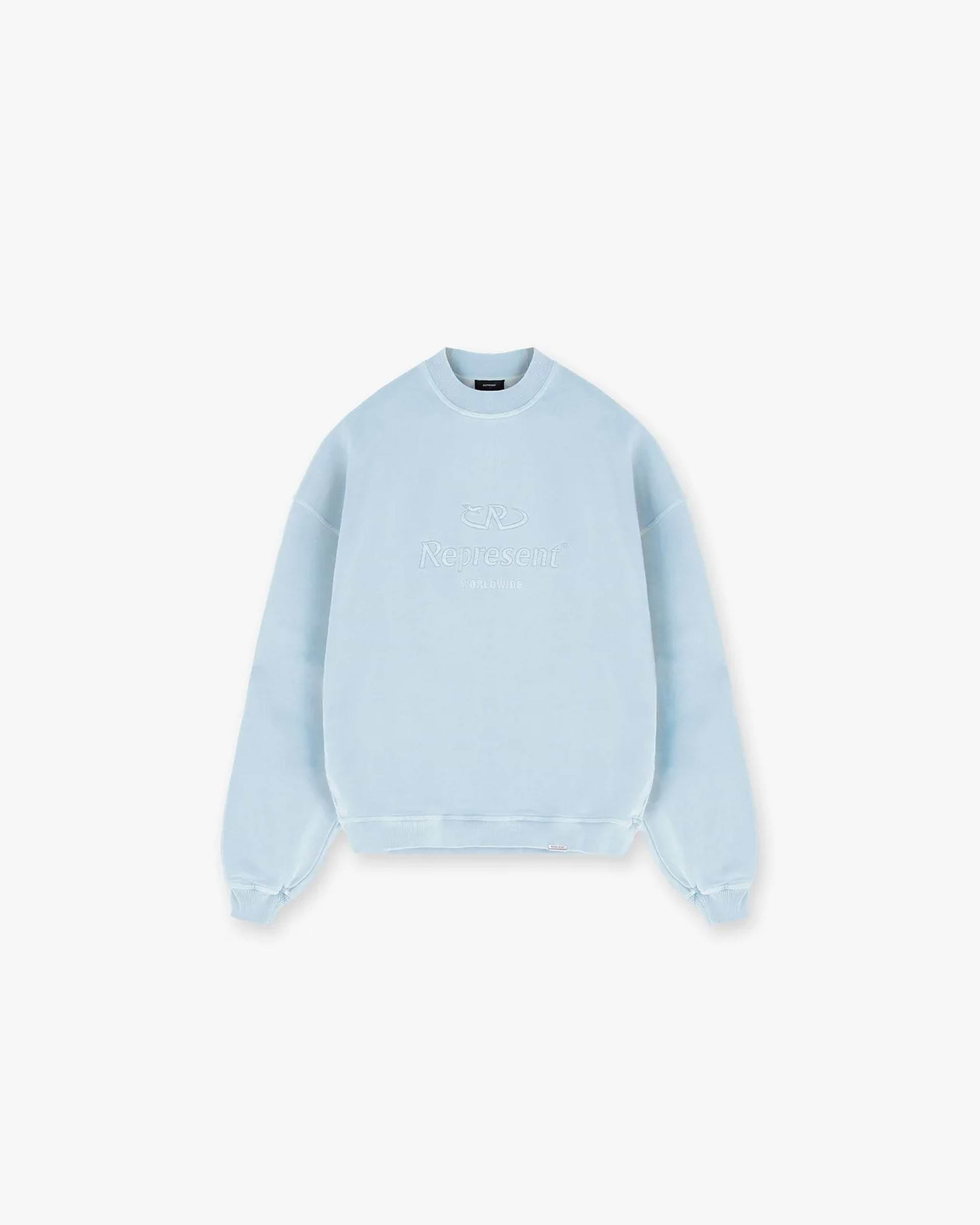 Worldwide Sweater - Powder Blue