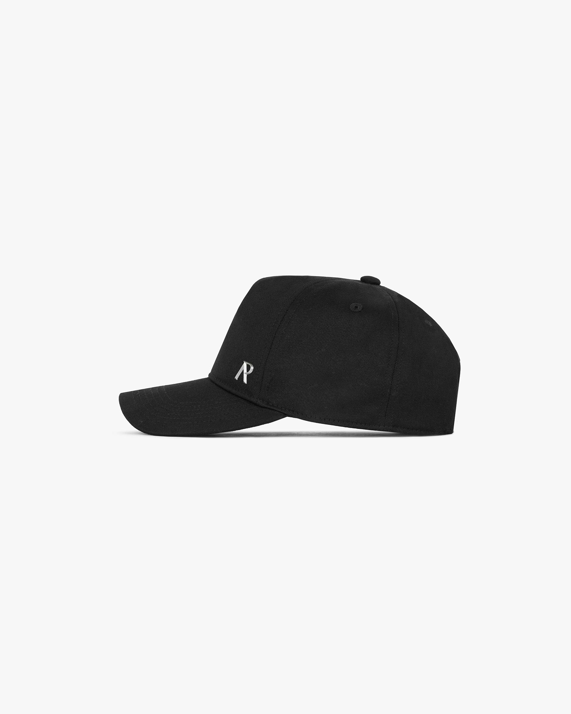 Initial Trucker Cap - Jet Black