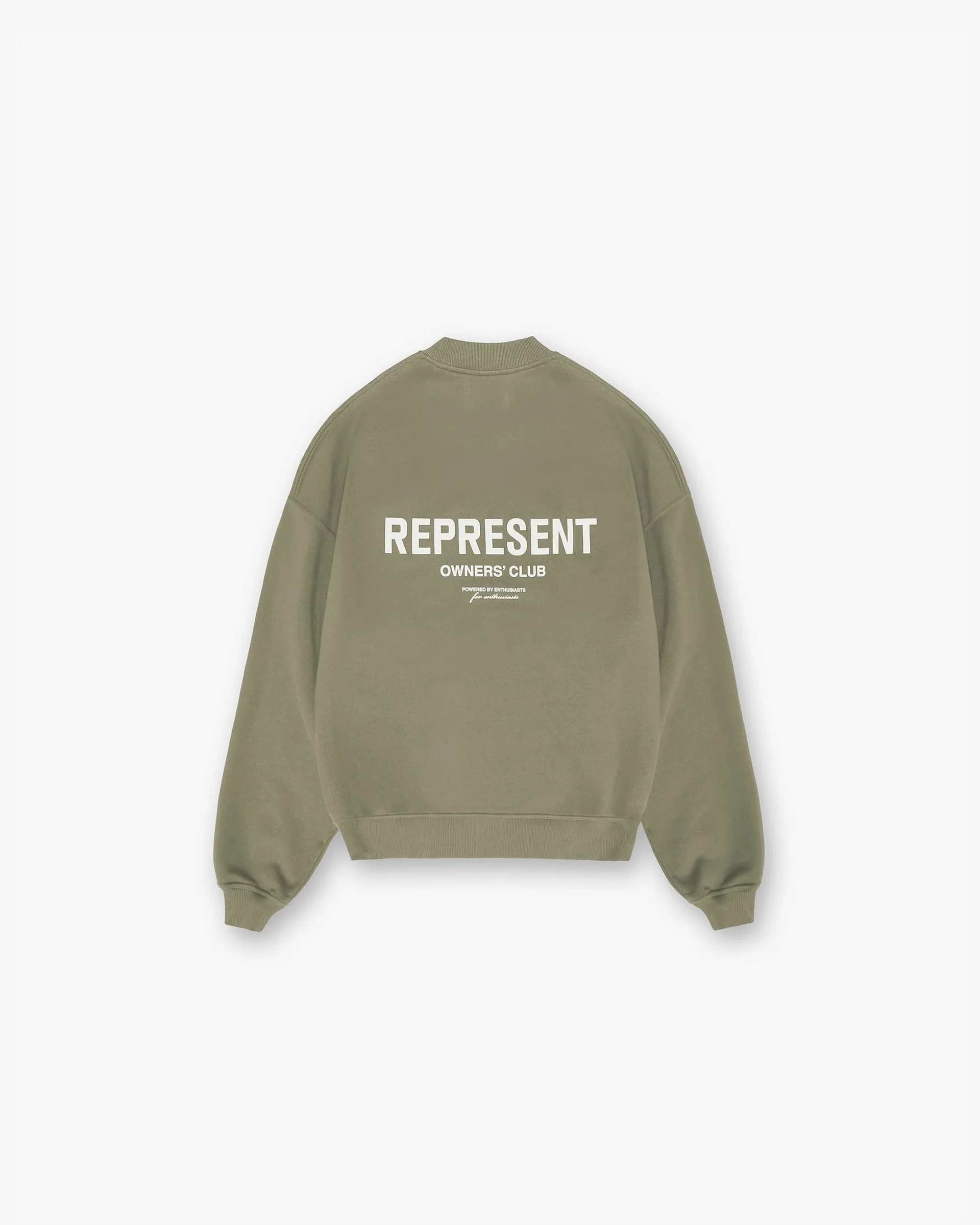 Represent Owners Club Sweater - Olive