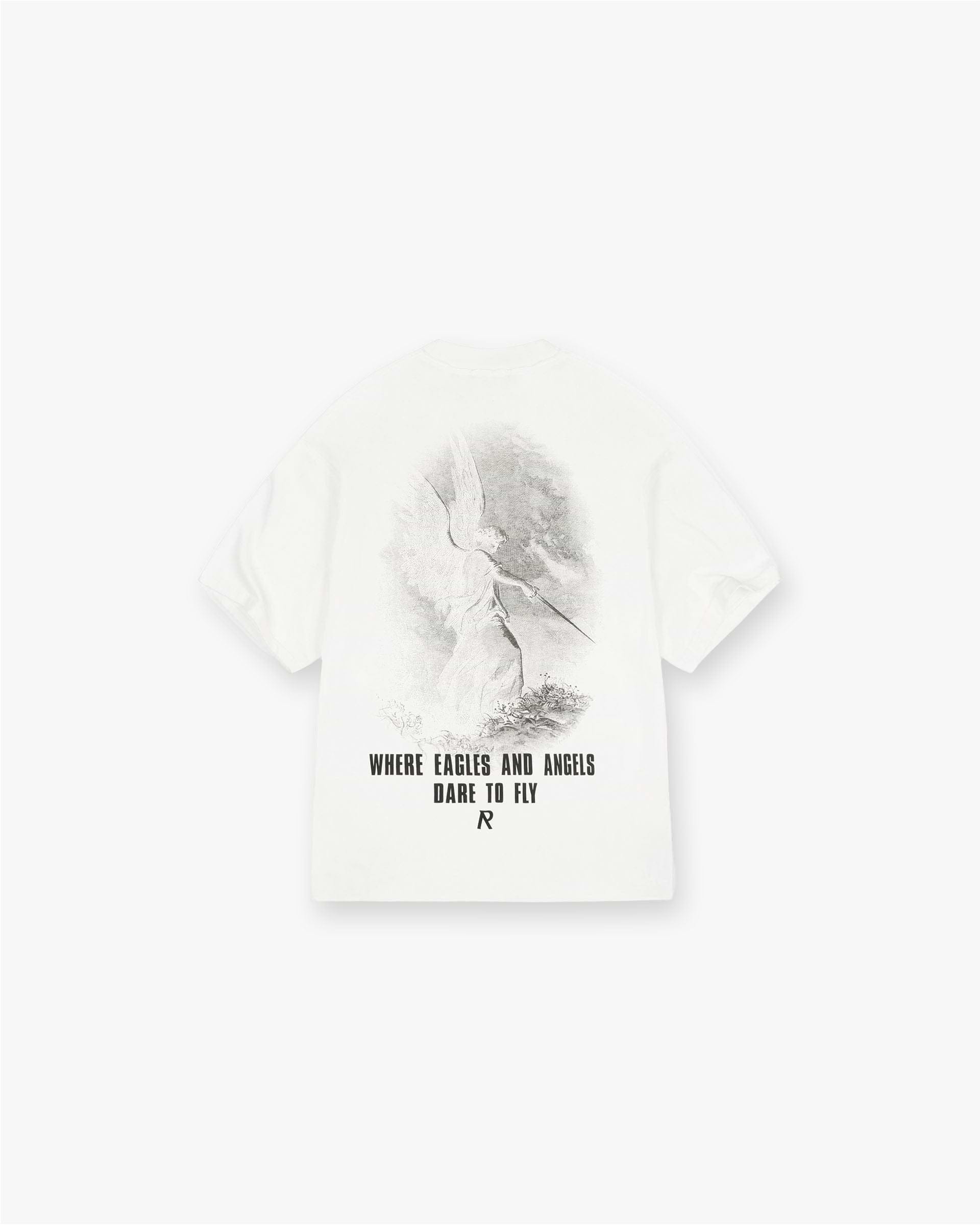 d*7様 LGB 半袖Tシャツ GOD SPEED ホワイト Flat White Godspeed T-Shirt | Graphic T shirts | REPRESENT