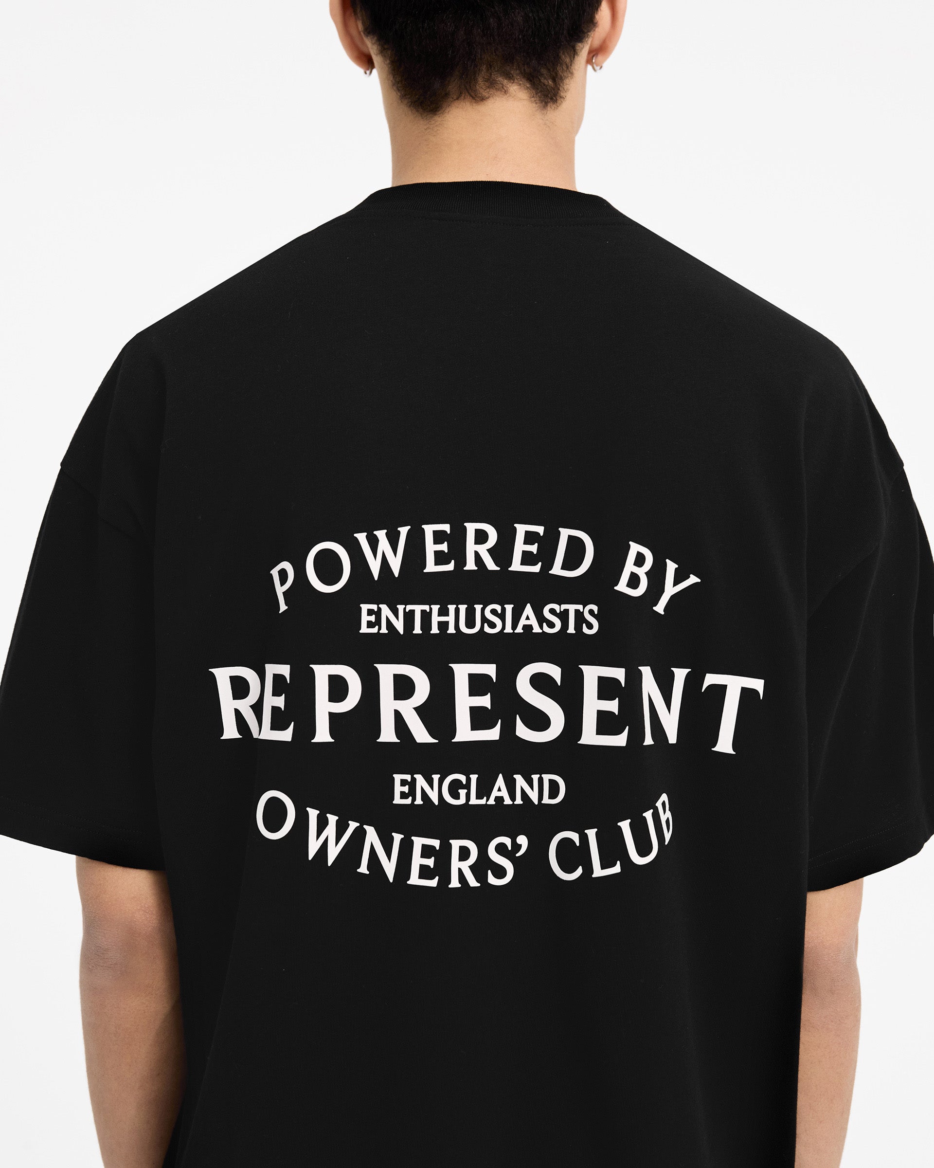 Jet Black T-Shirt | Stamp Owners' Club | REPRESENT