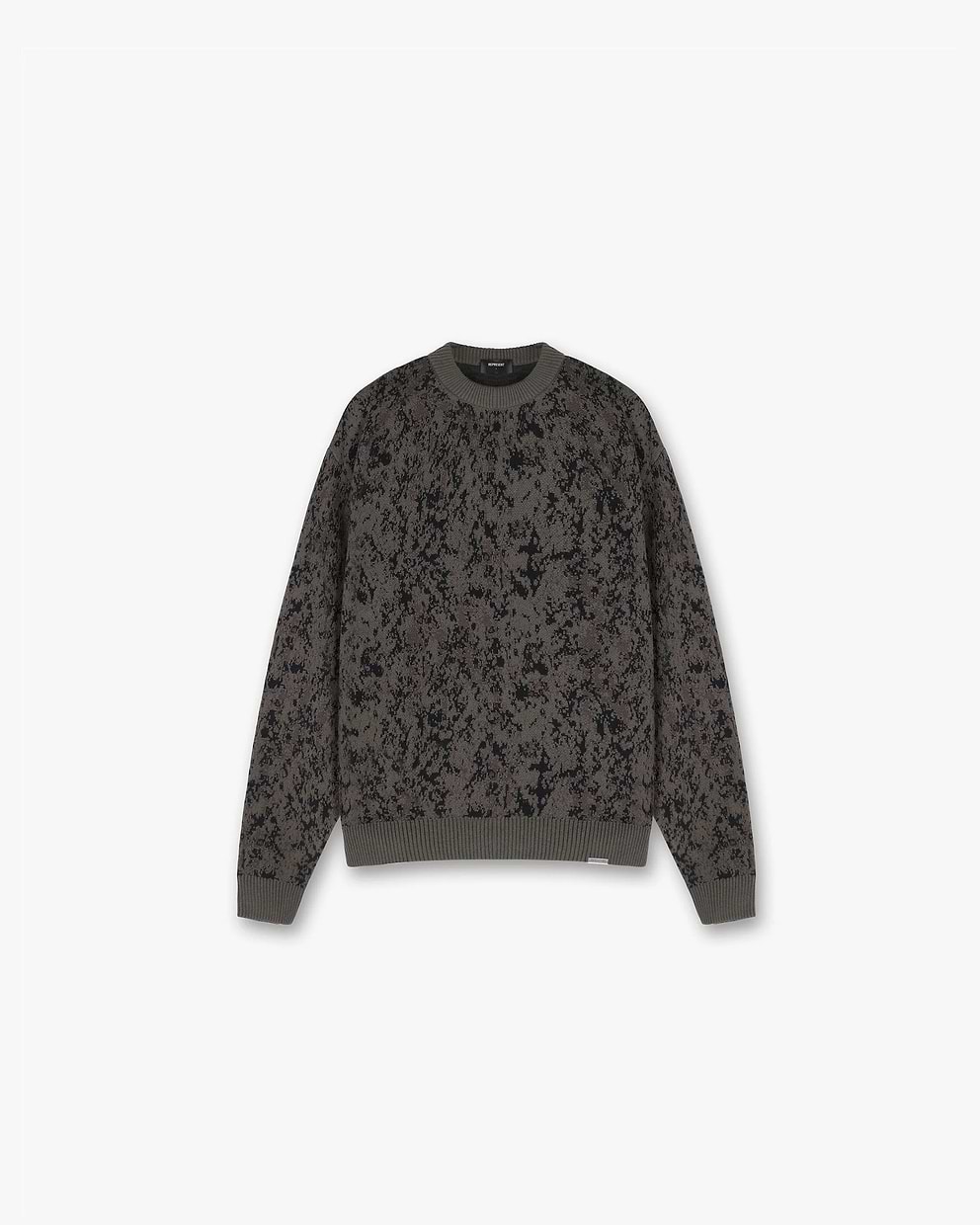 Camo Jacquard Sweater | REPRESENT CLO
