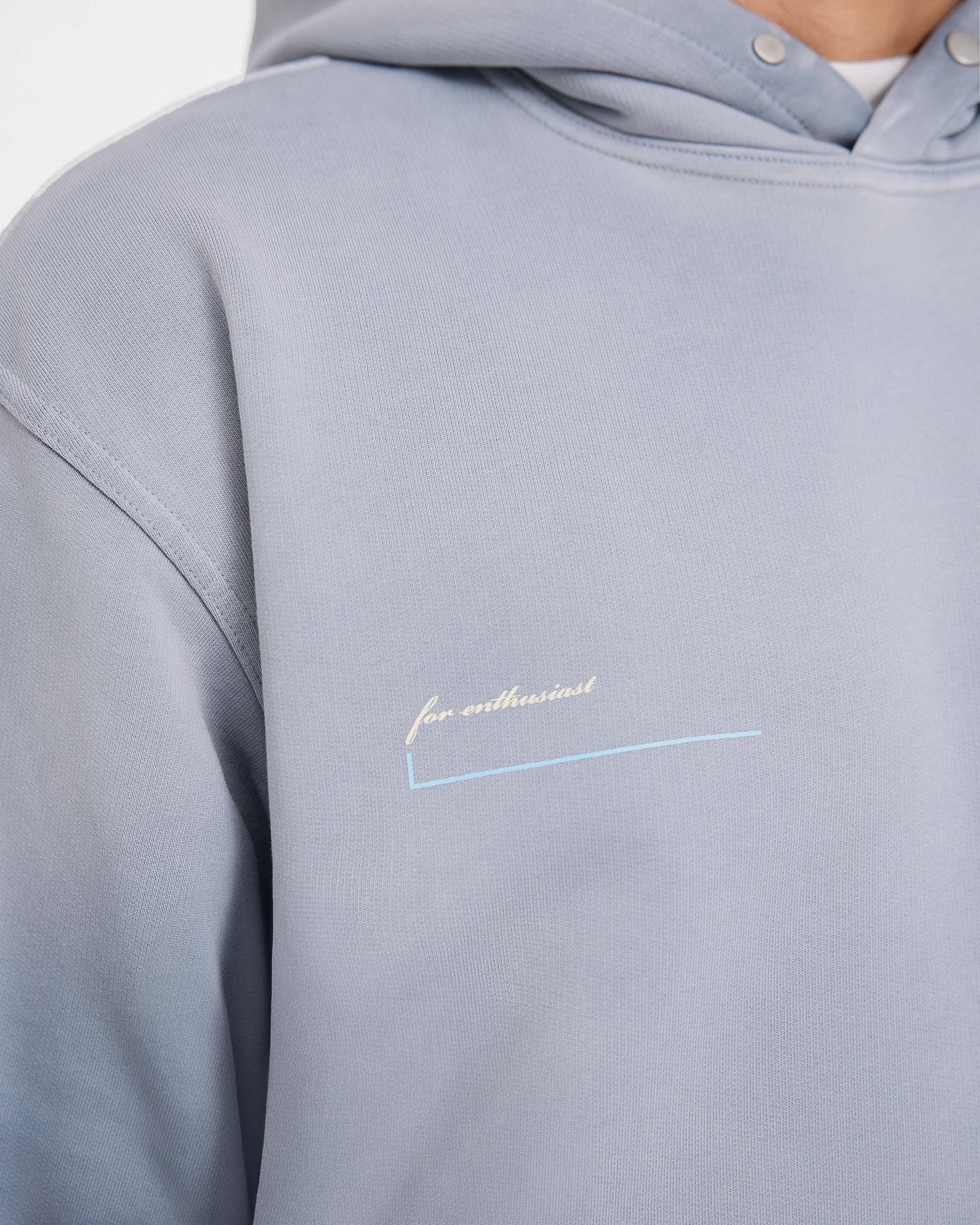 Washed Grey Hoodie | Patron of the Club | REPRESENT