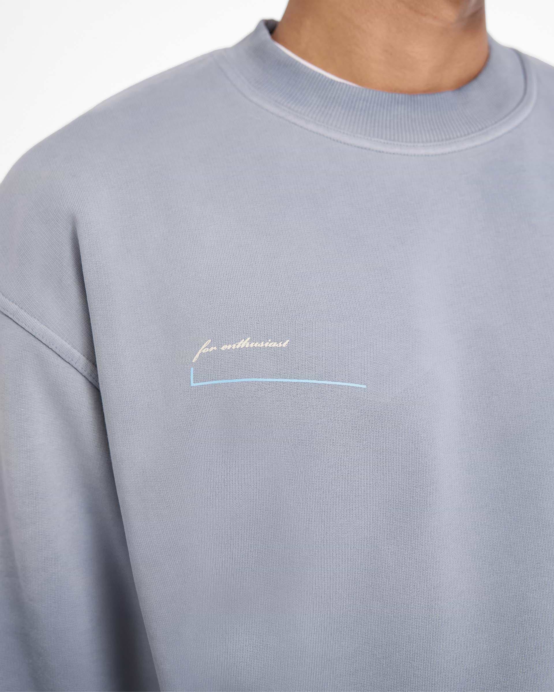 Washed Grey Sweater | Patron of the Club | REPRESENT