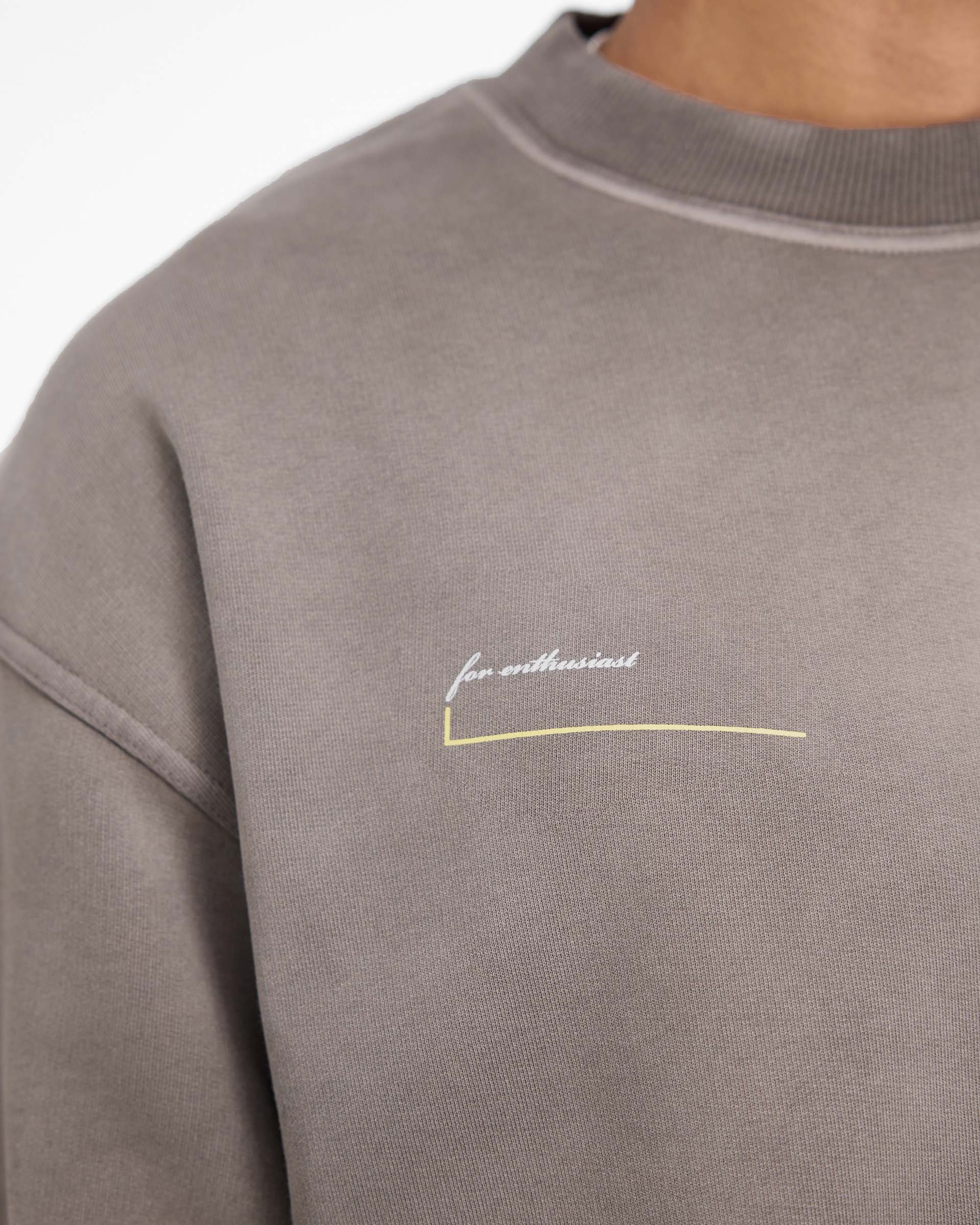 Washed Olive Sweater | Patron of the Club | REPRESENT