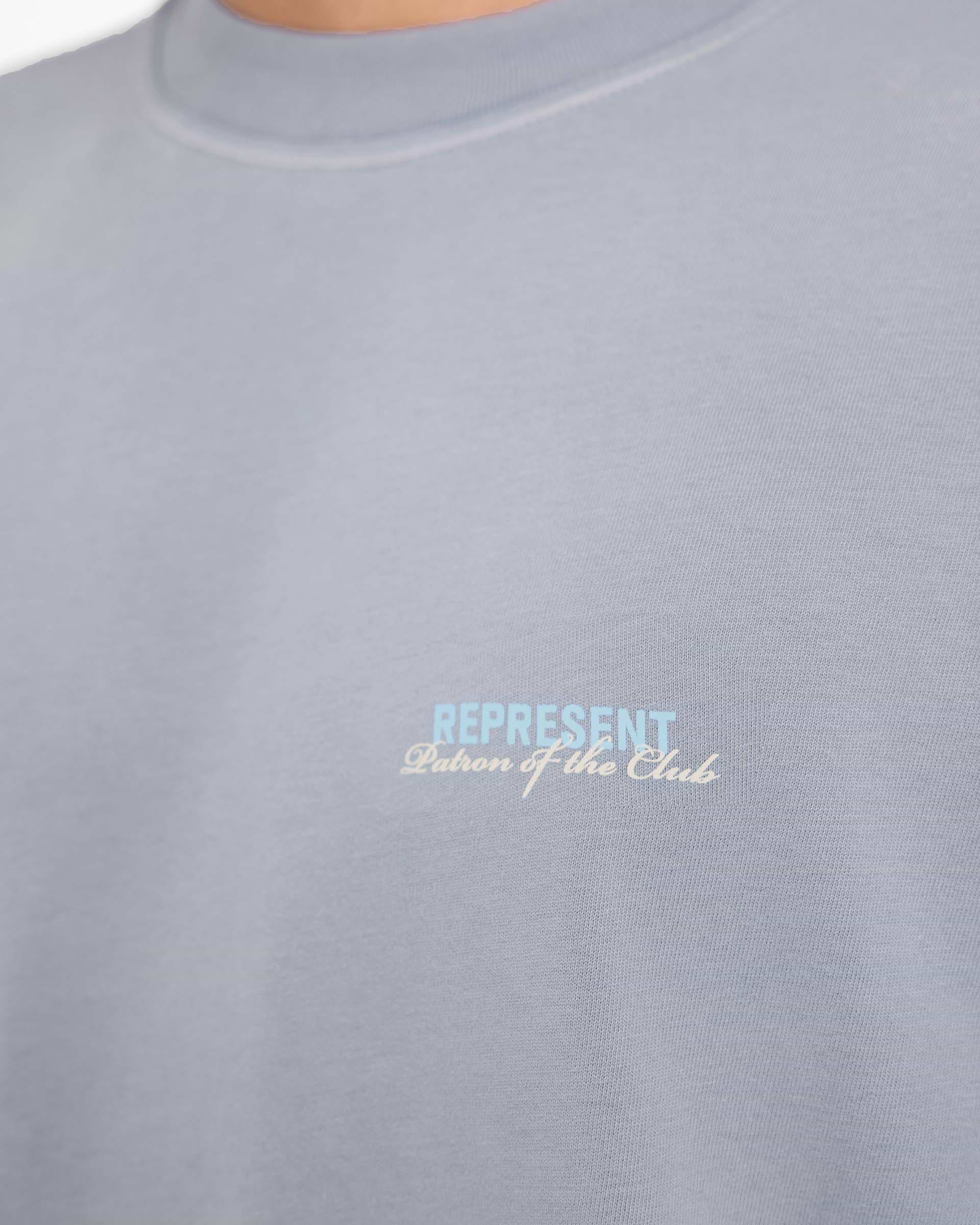 【関税込み】Represent グレー Patron Of The Club Tシャツ Gray 'Patron Of The Club' T-shirt by Represent on Sale