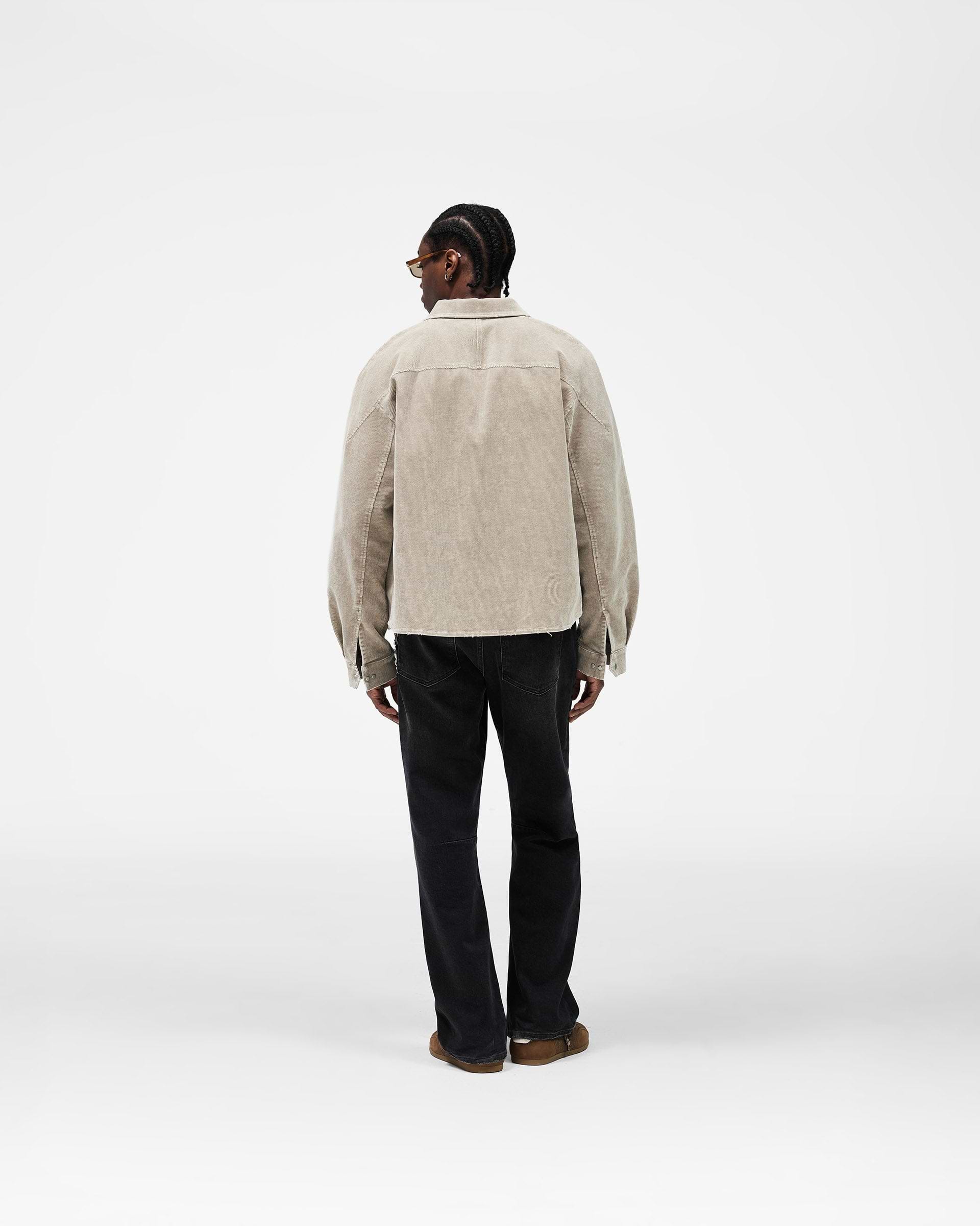 Sierra Cord Shirt Vintage Khaki | Mens Overshirts | REPRESENT