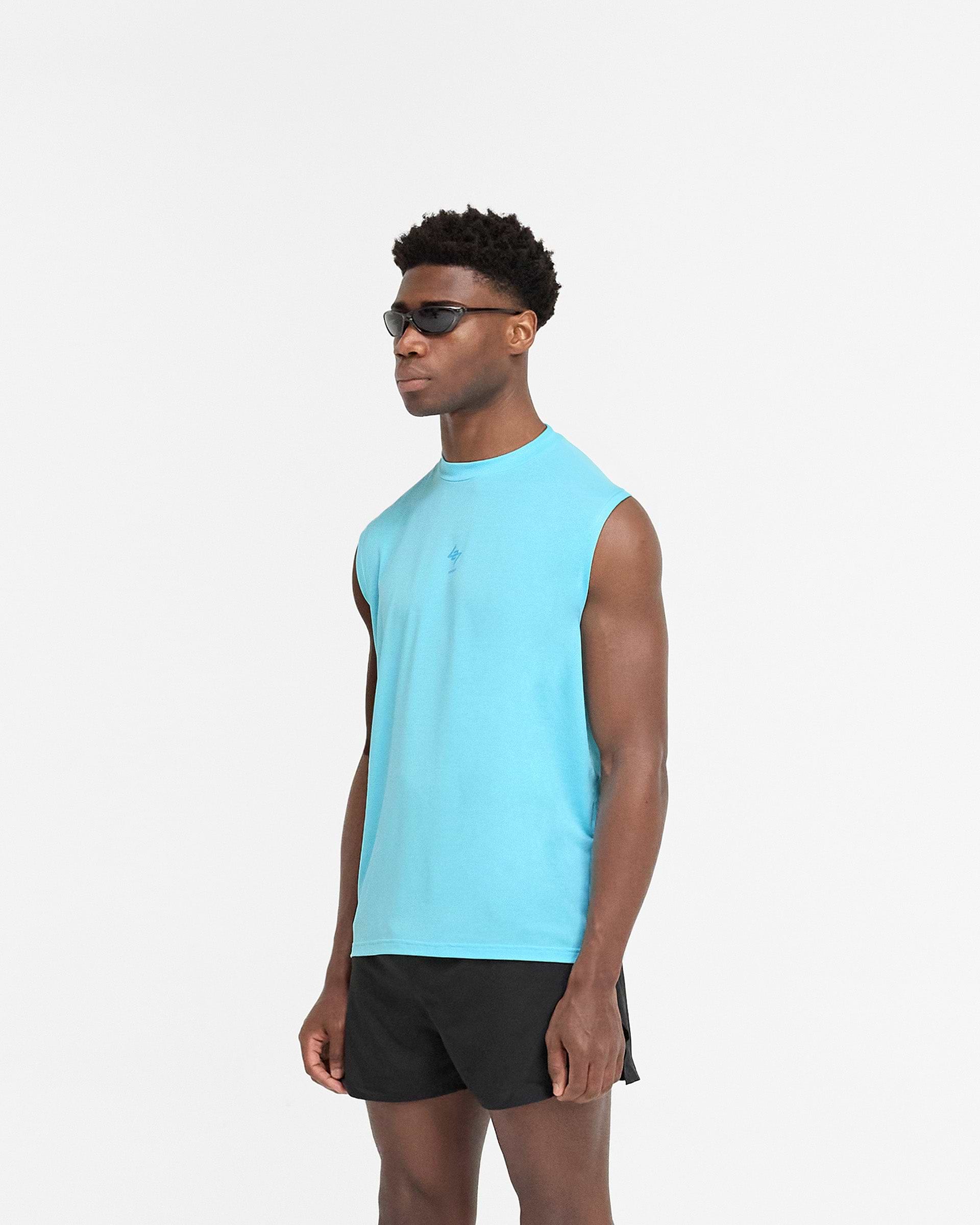ozz oneste 照尼夢 タンクトップ 247 Oversized Tank | Ultra Blue | REPRESENT