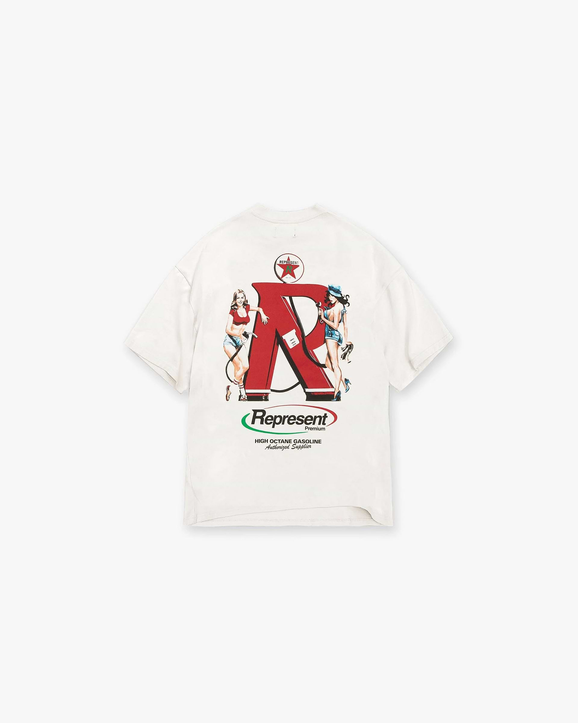 Represent Premium T-Shirt - Flat White