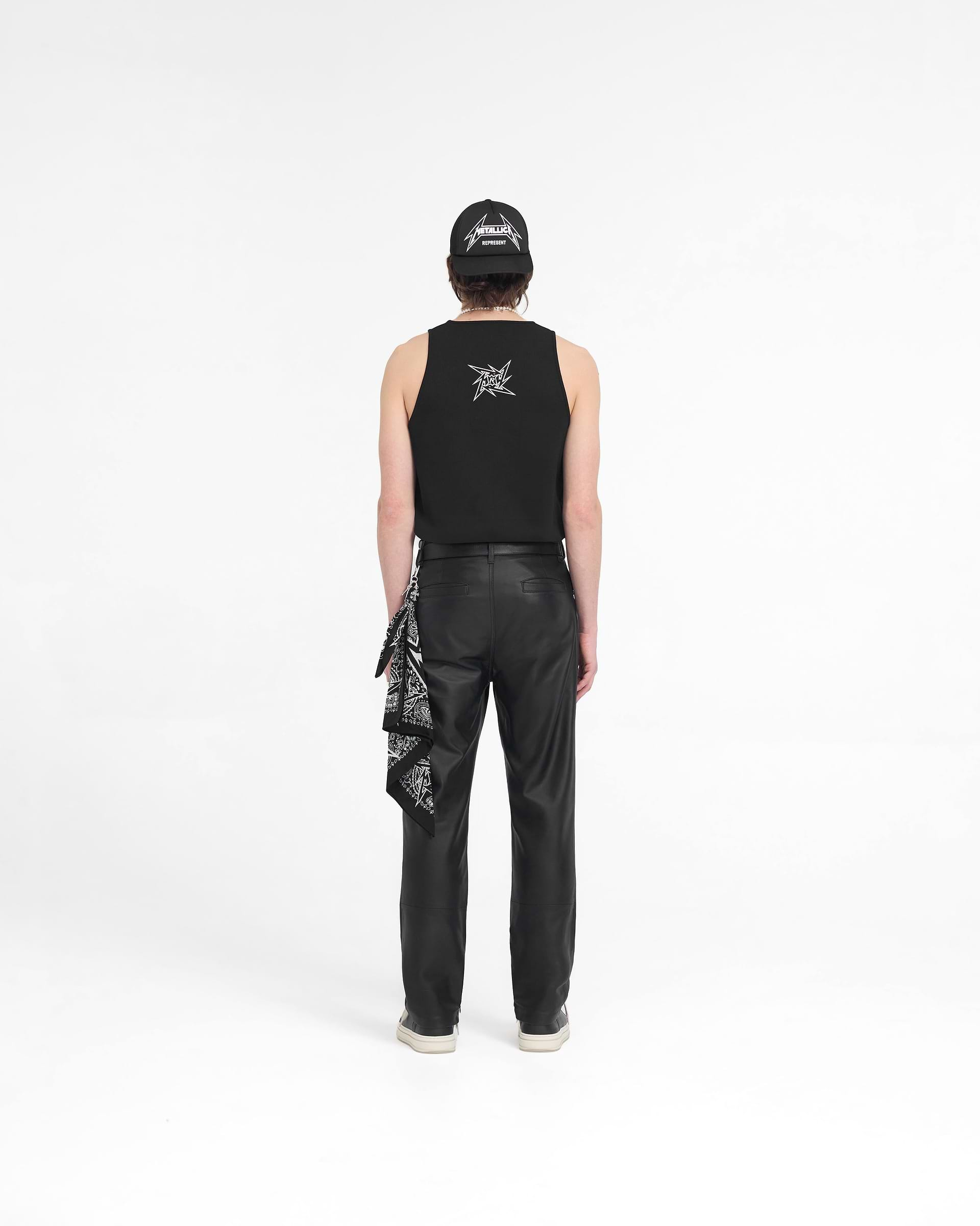 Represent X Metallica‚Ñ¢Ô∏è Local Crew Vest - Jet Black