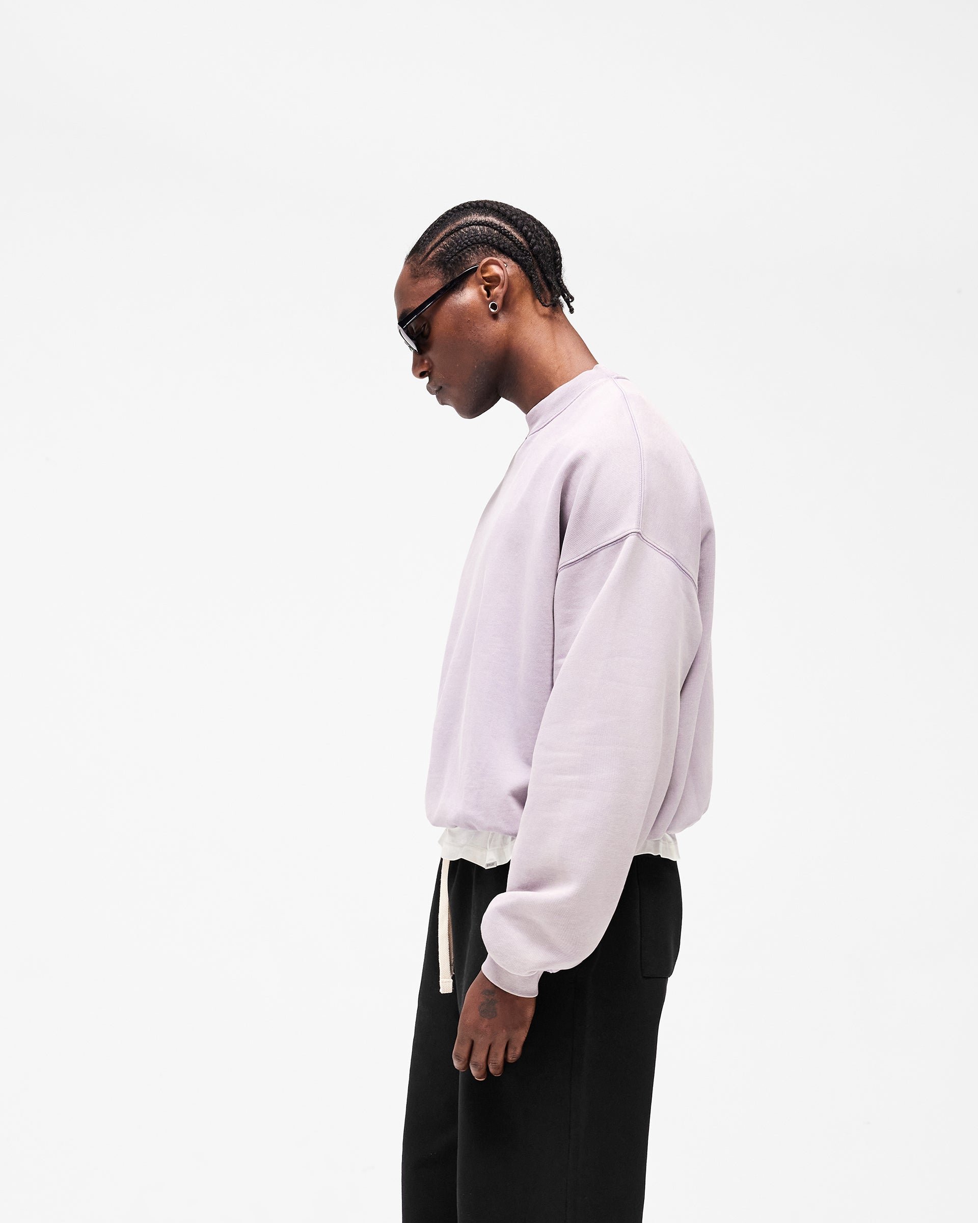 Initial Oversized Sweater - Mist