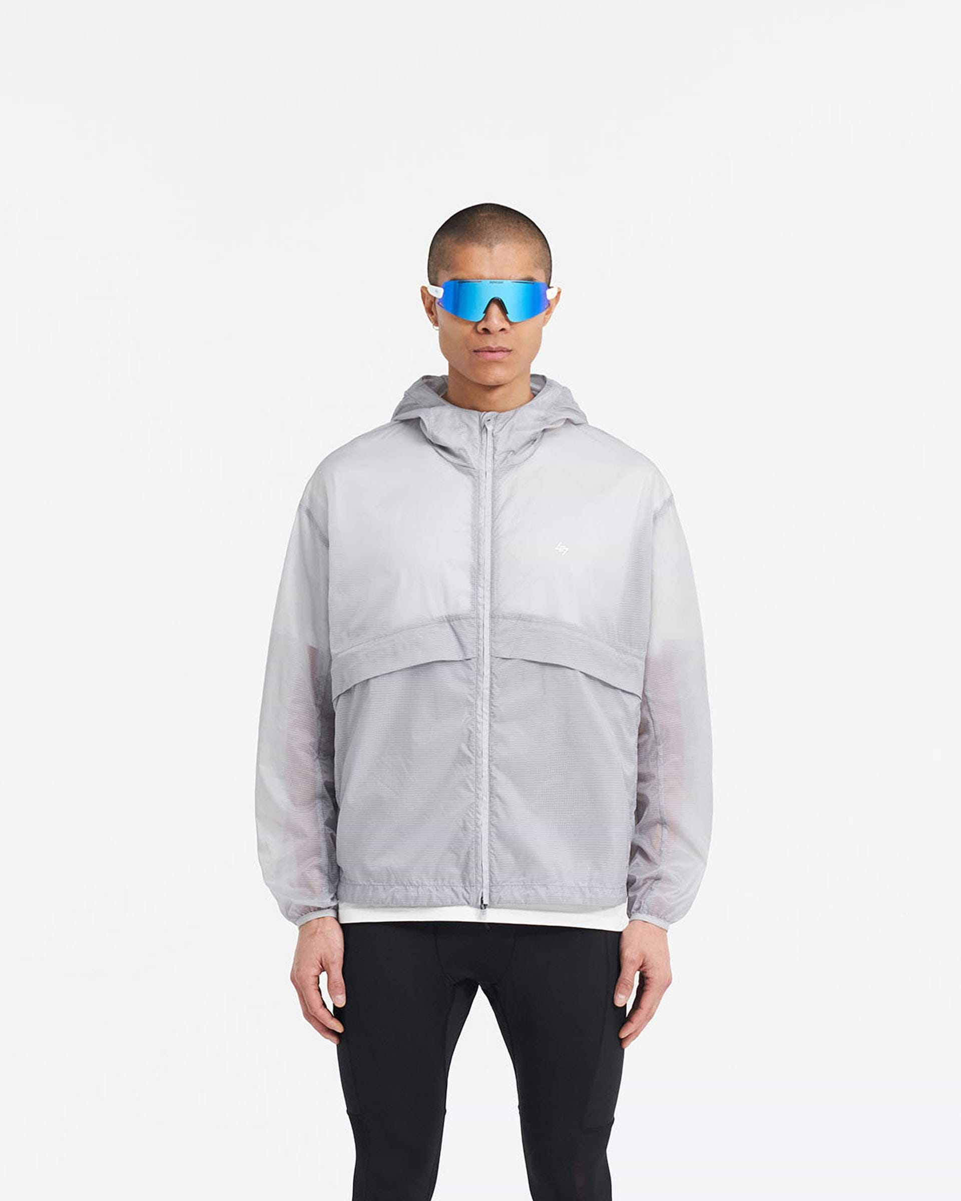 247 Hooded Training Jacket - Moonstone