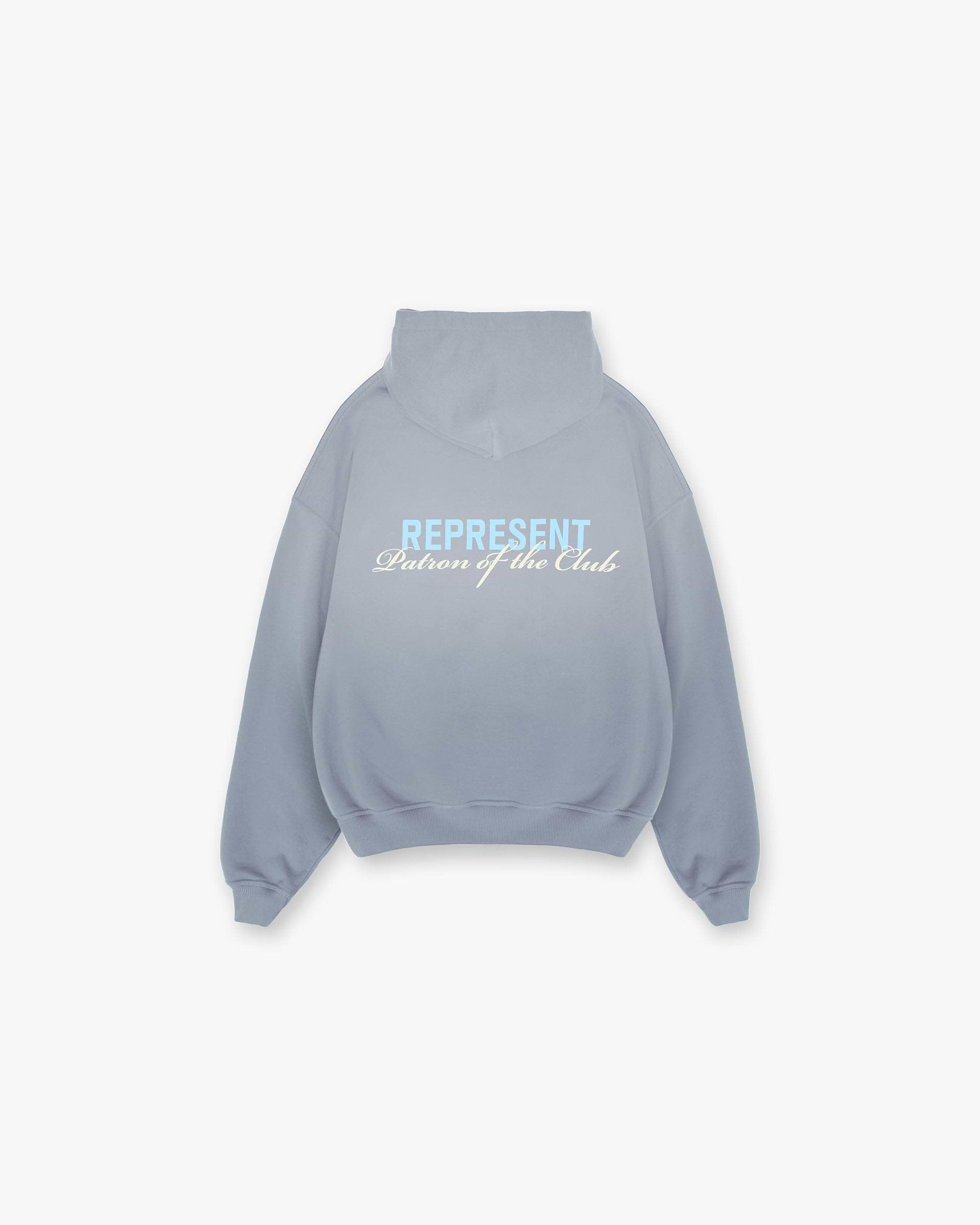 Patron Of The Club Hoodie - Washed Grey