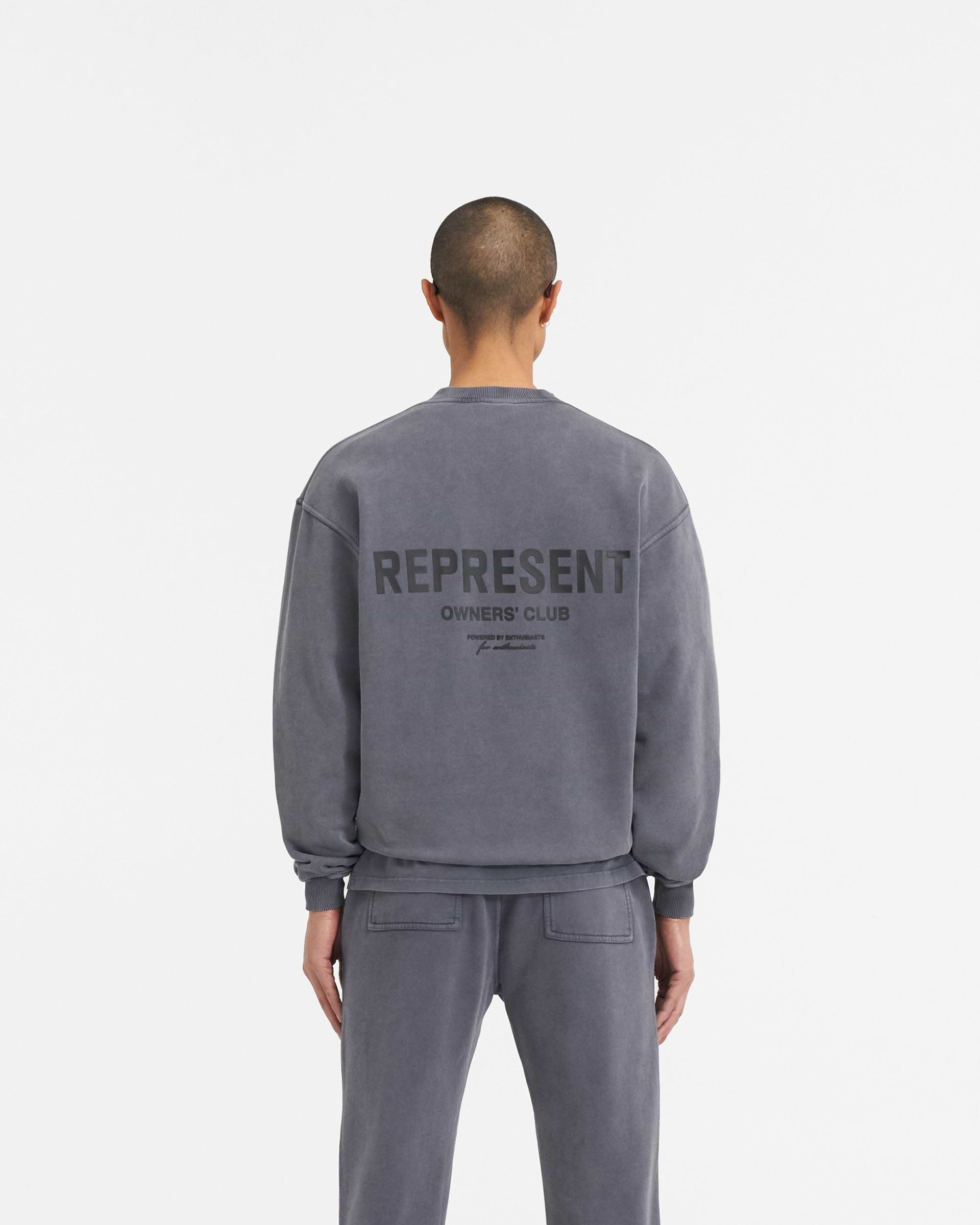 【REPRESENT】OWNERS CLUB SWEATER オーナーズクラブ スウェット Represent Owners Club Sweater | Black Sweaters | REPRESENT
