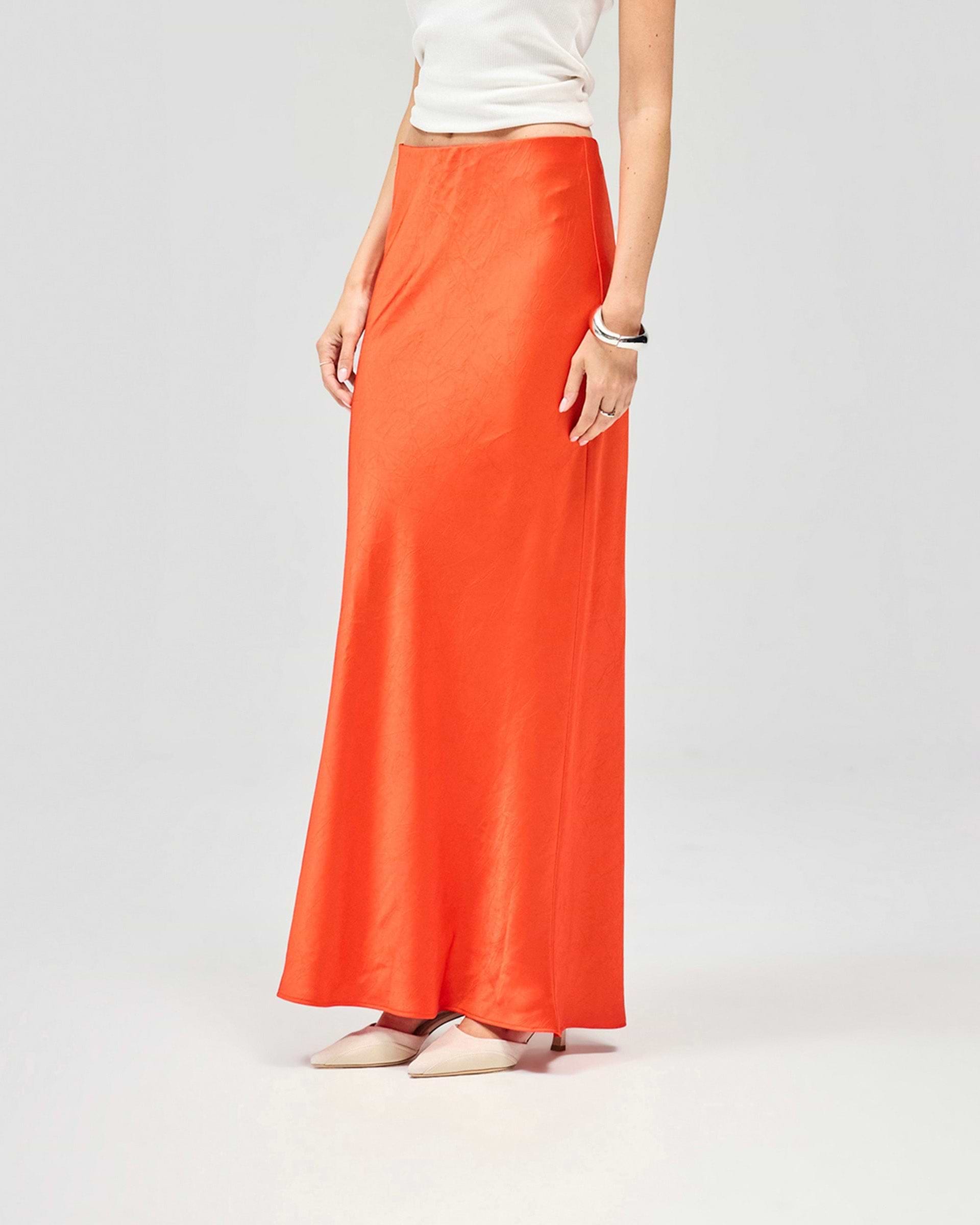 Fantasy Skirt - Bright Orange