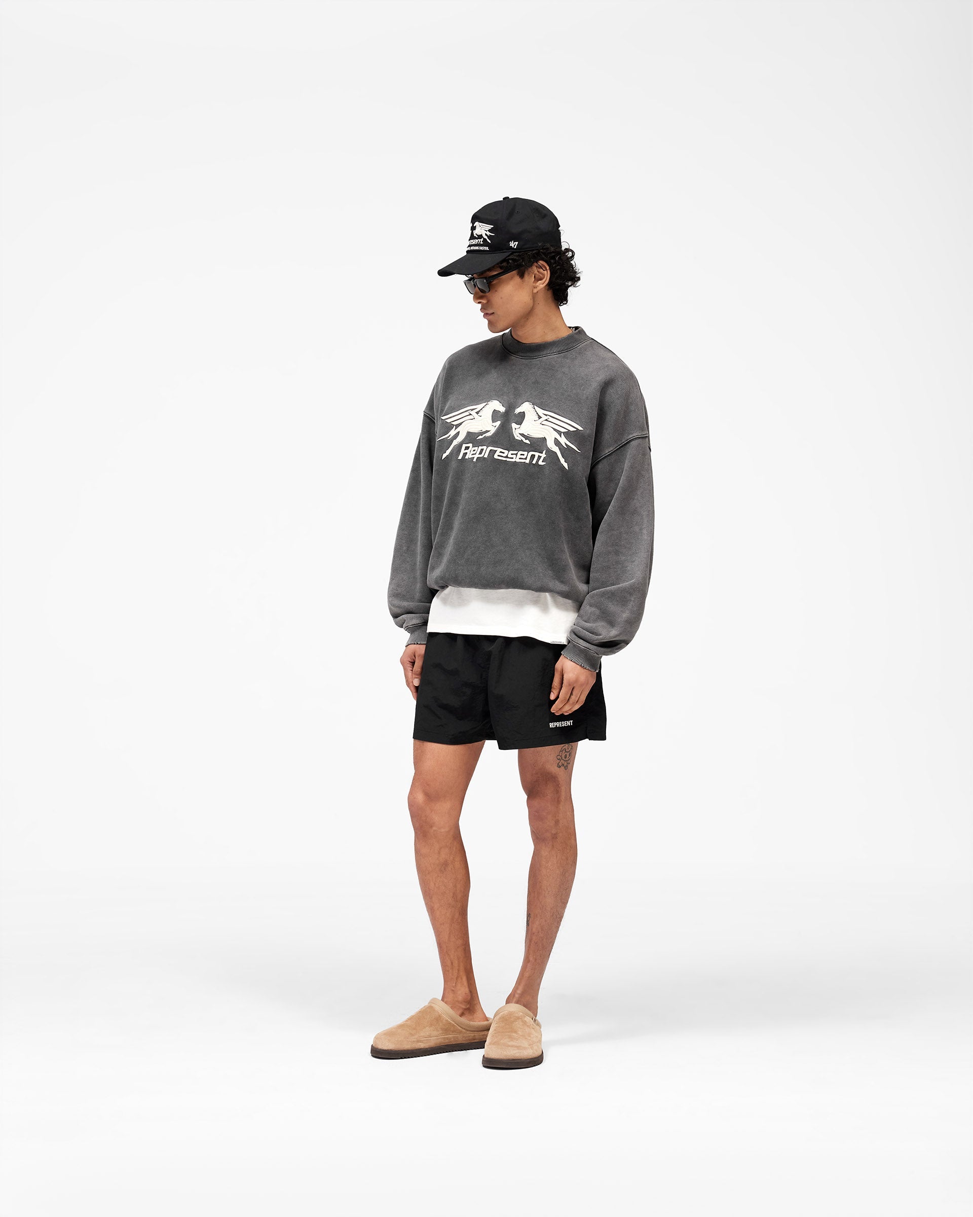 Pegasus Sweatshirt - Vintage Grey