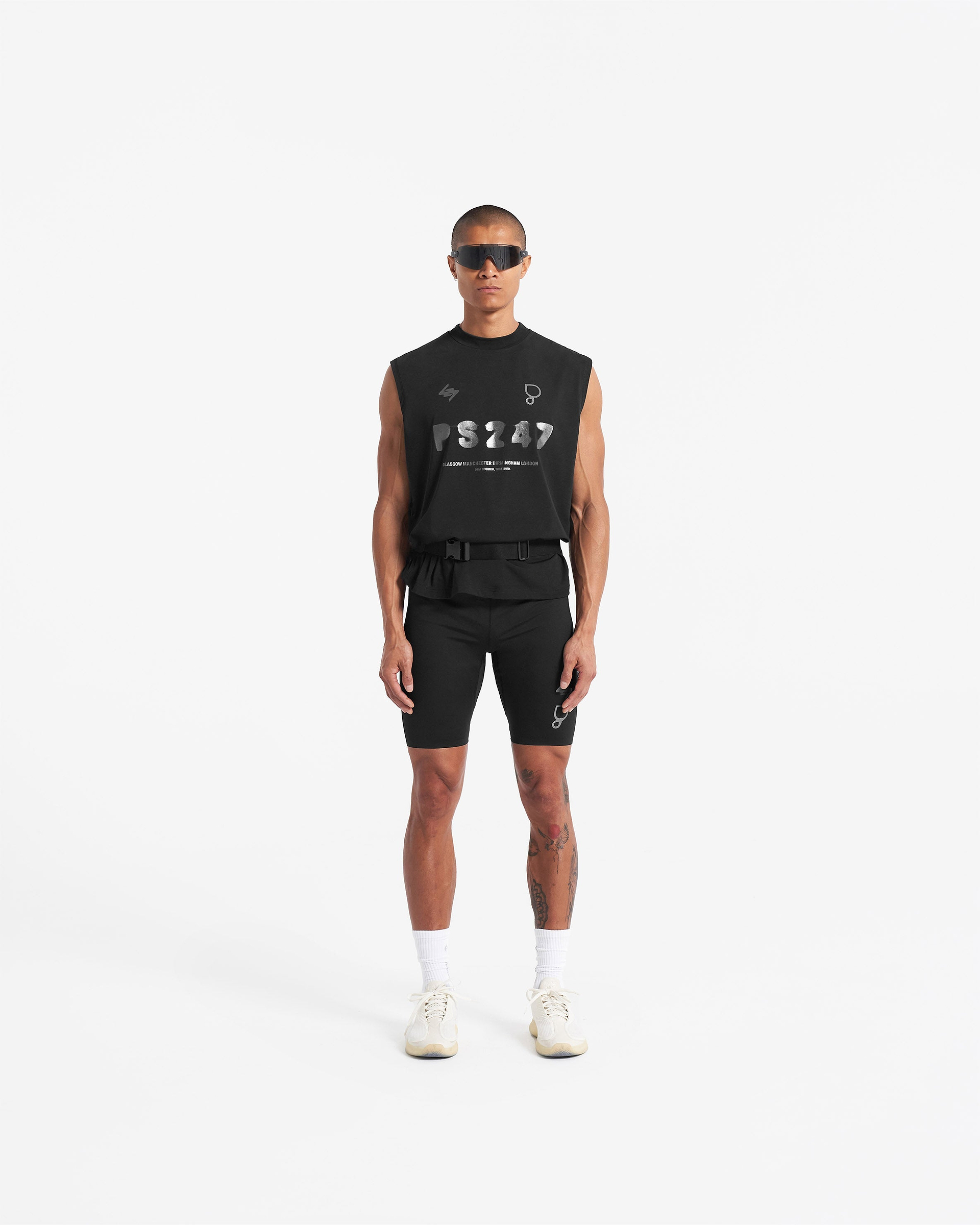 247 X Puresport Oversized Tank - Black