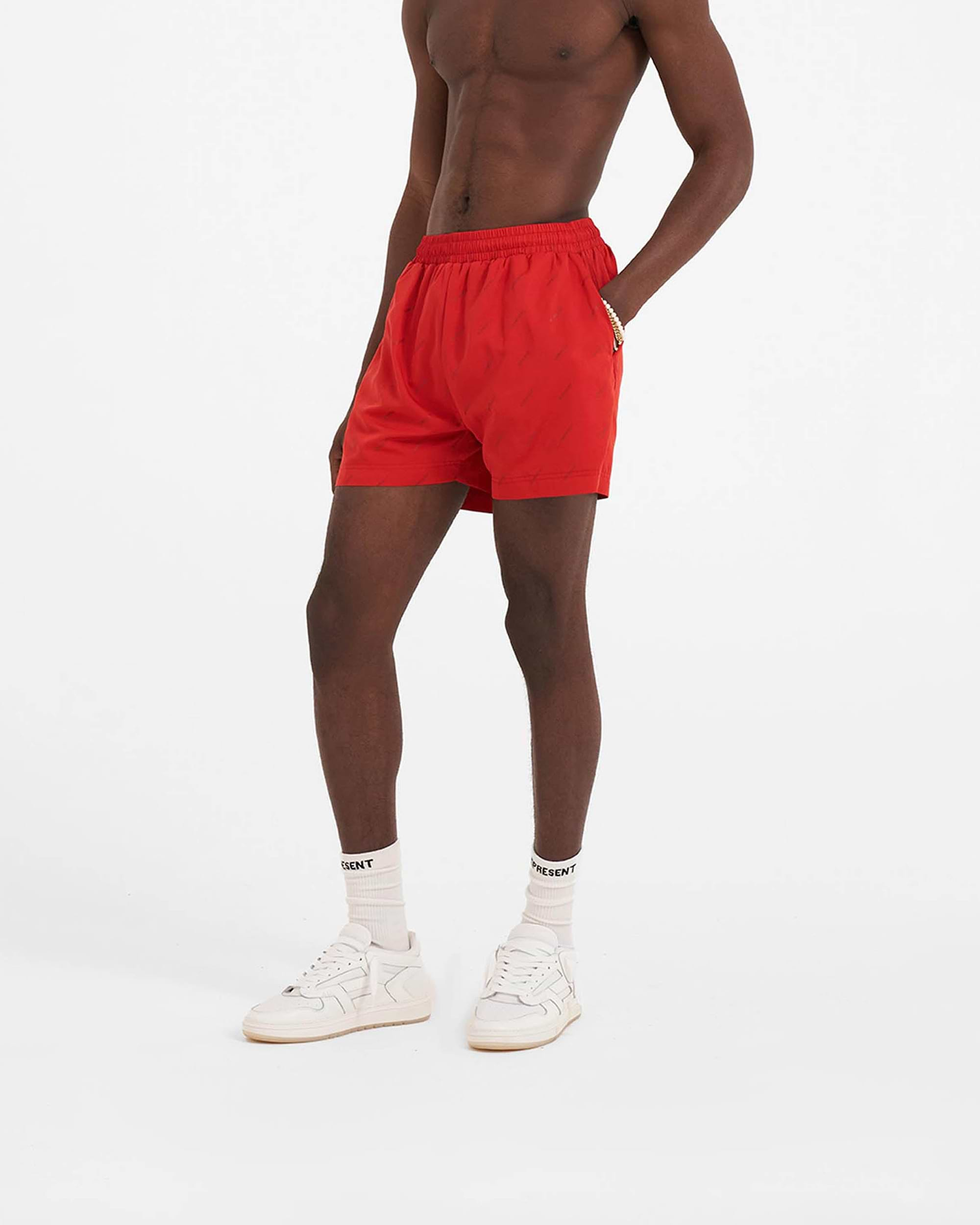 Swim Shorts | Burnt Red Shorts SS23 | Represent Clo