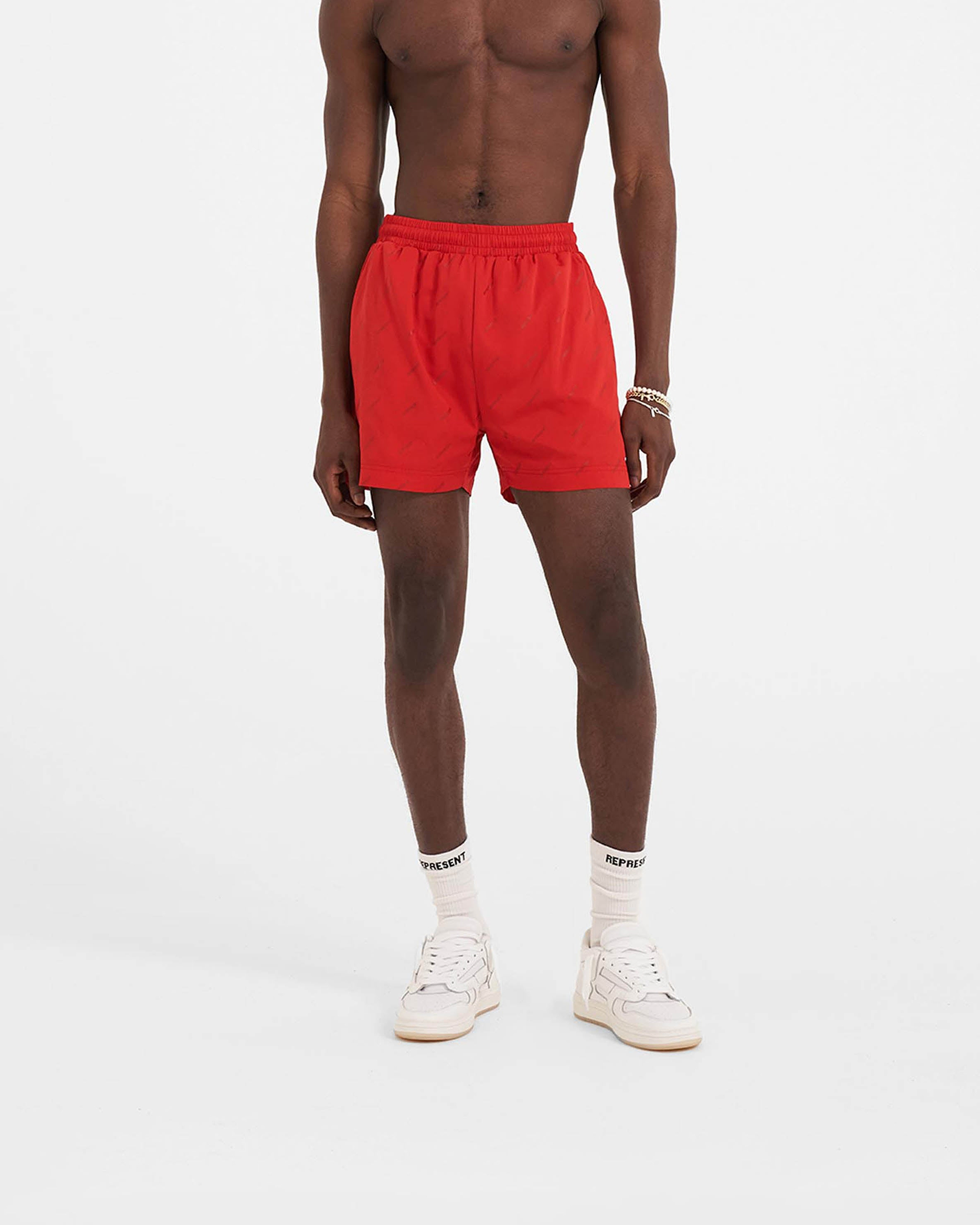 Swim Shorts - Burnt Red