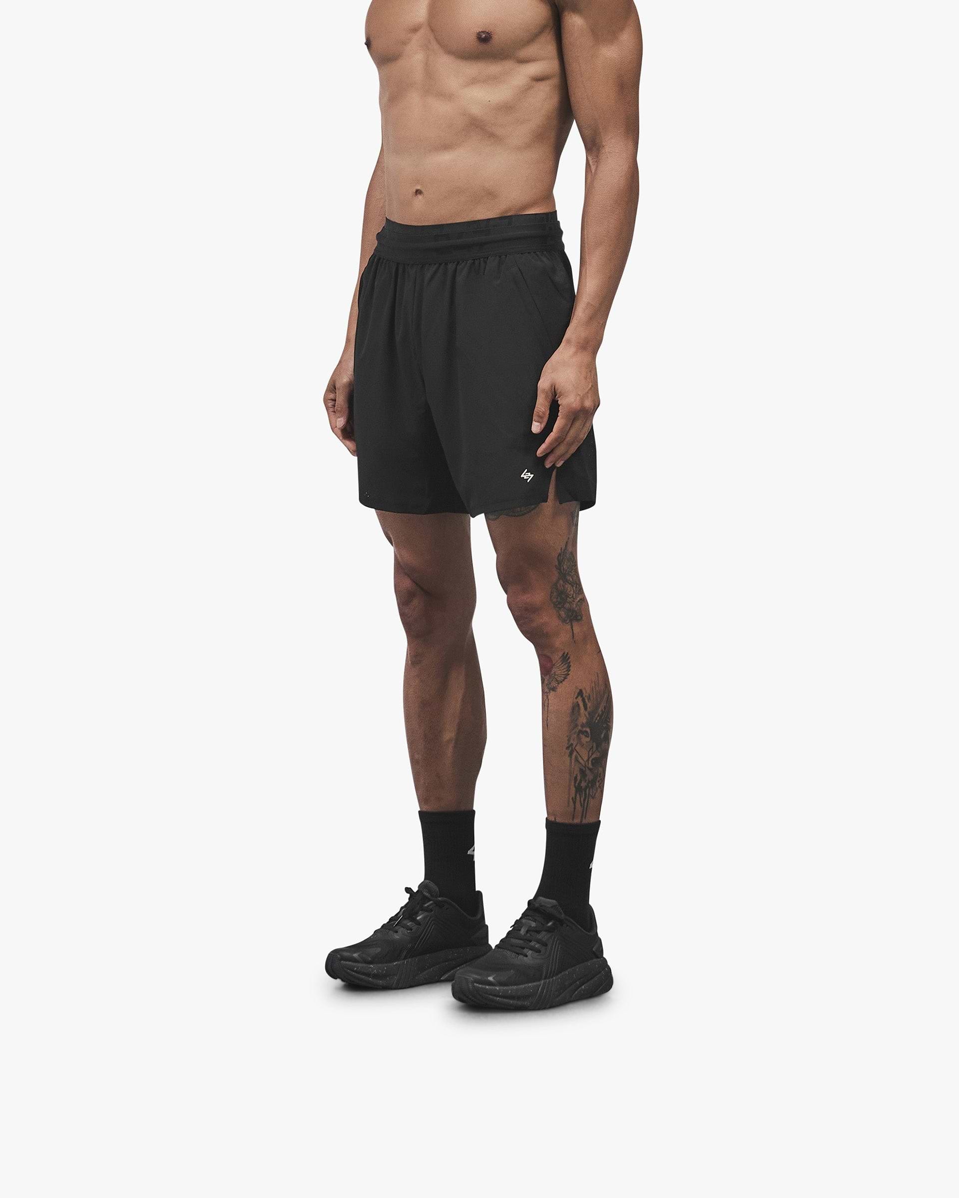 247 Trail Shorts Black | Gym & Running shorts | REPRESENT