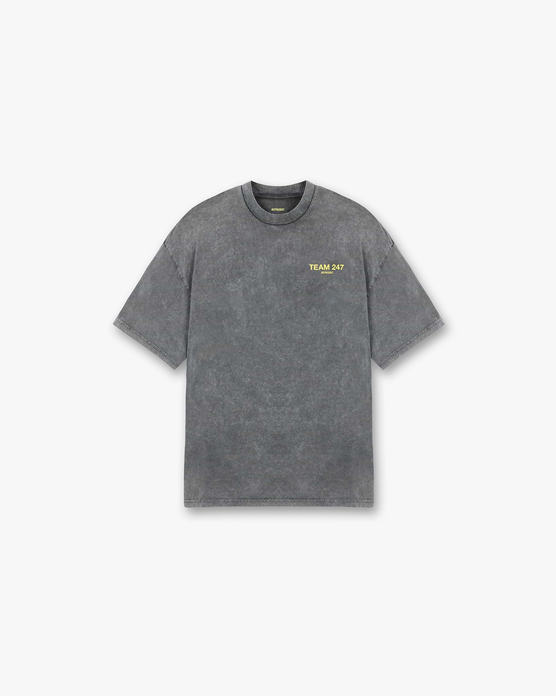 Team 247 Oversized T-Shirt - Pewter Lemon