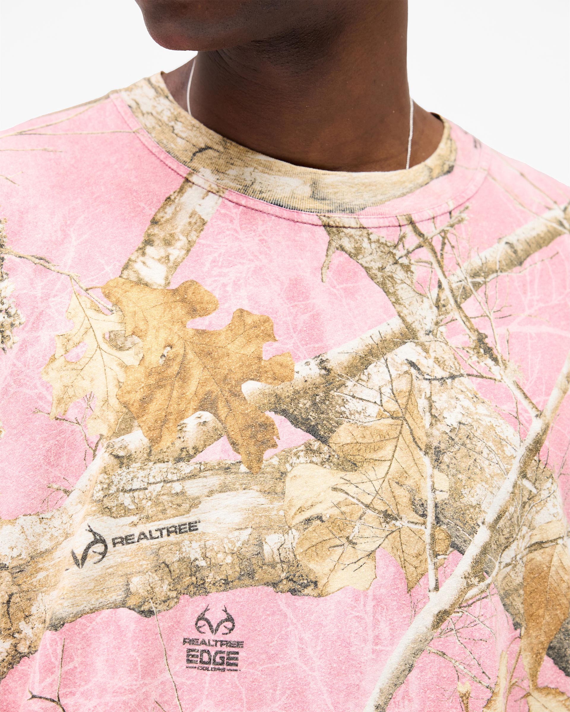 Realtree® T-Shirt - Washed Pink Camo