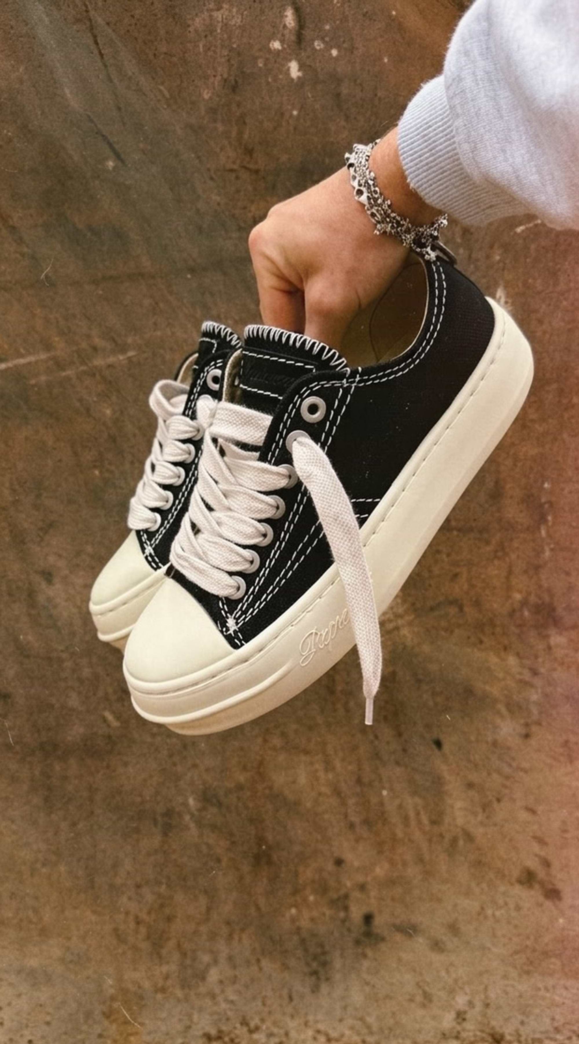 Canvas Alpha Wrap Vintage White | Mens Footwear | REPRESENT
