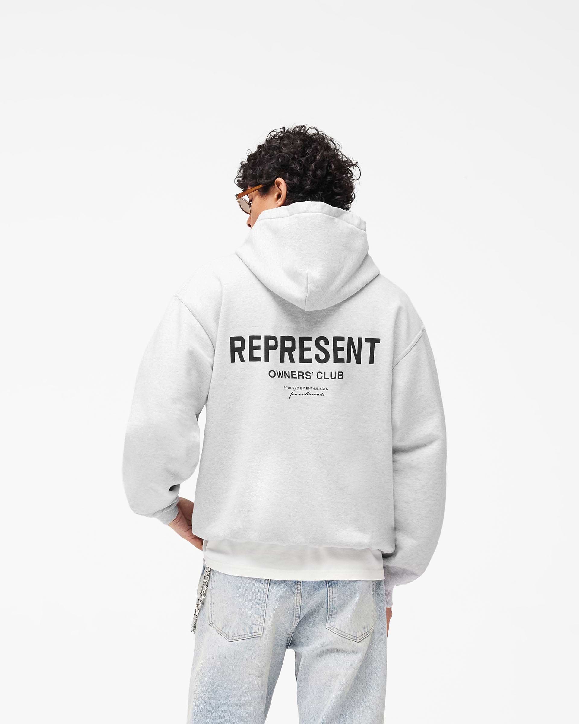 Represent Owners Club Hoodie | Ash Grey Hoodies | Represent