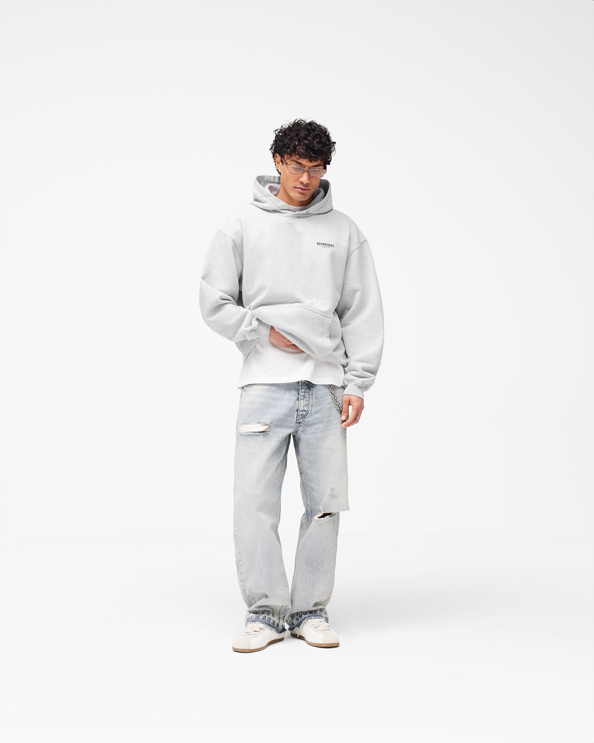 Represent Owners Club Hoodie | Ash Grey Hoodies | Represent