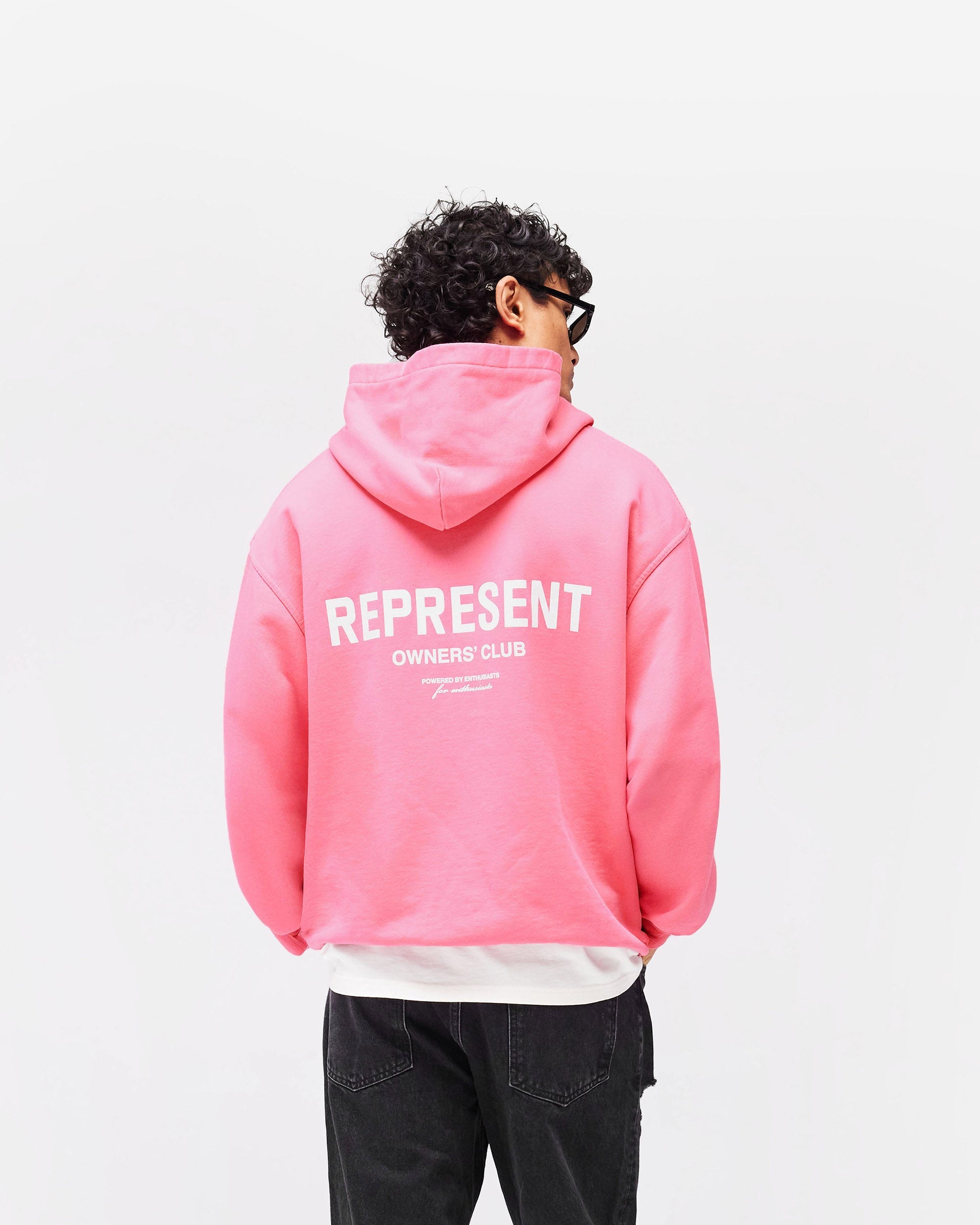 Represent Owners Club Hoodie - Bubblegum Pink | REPRESENT