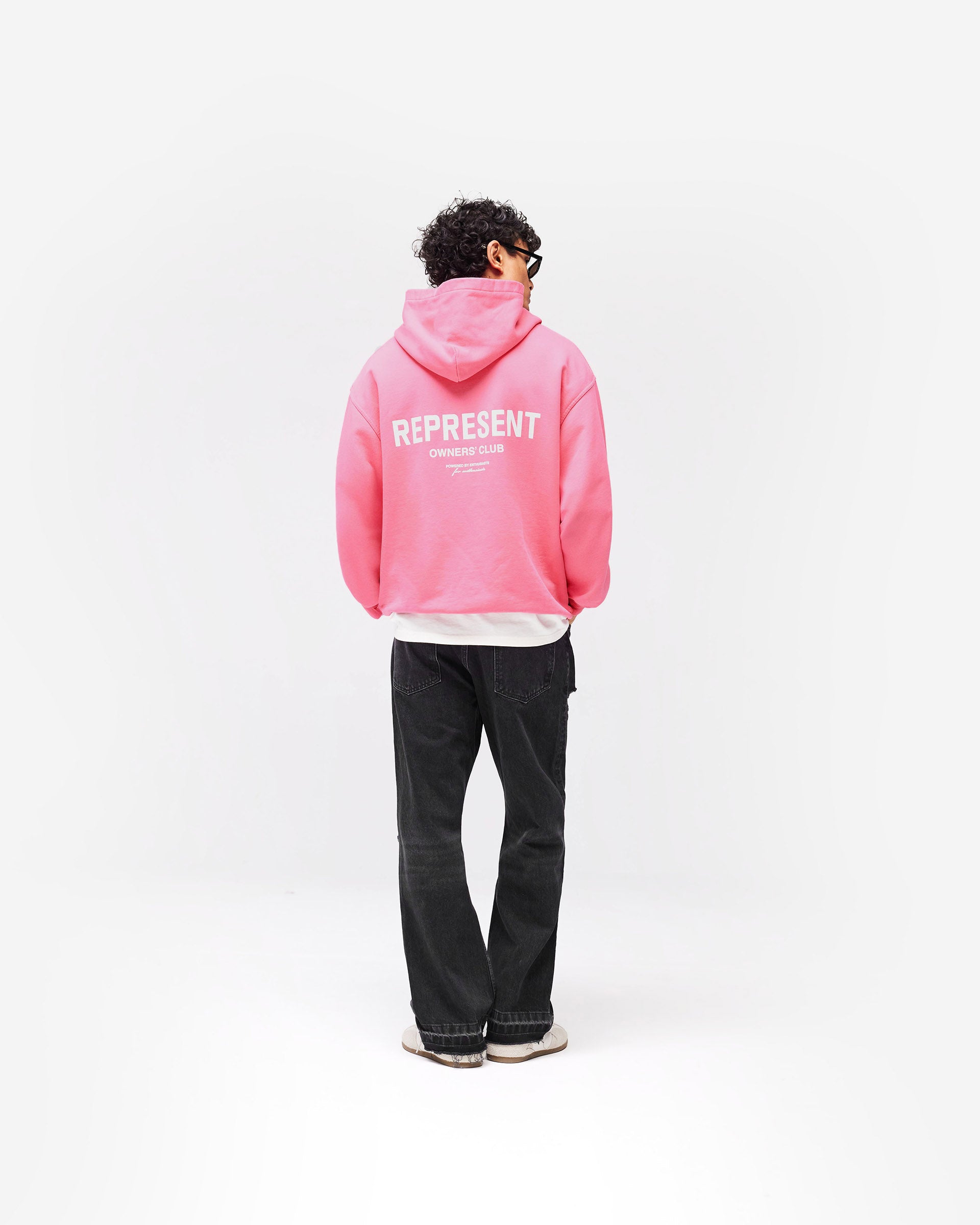 Represent Owners Club Hoodie - Bubblegum Pink | REPRESENT