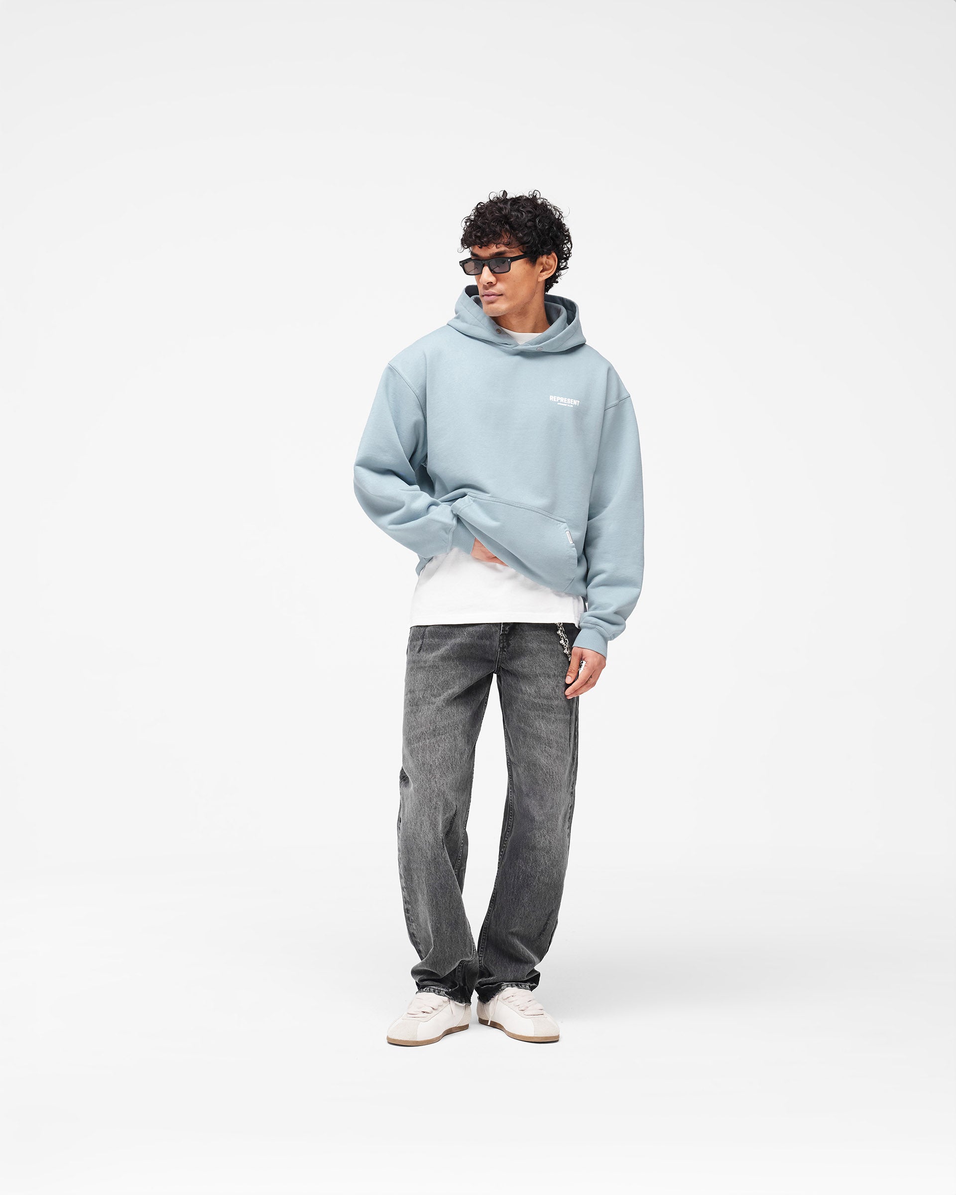 Represent Owners Club Hoodie - Powder Blue
