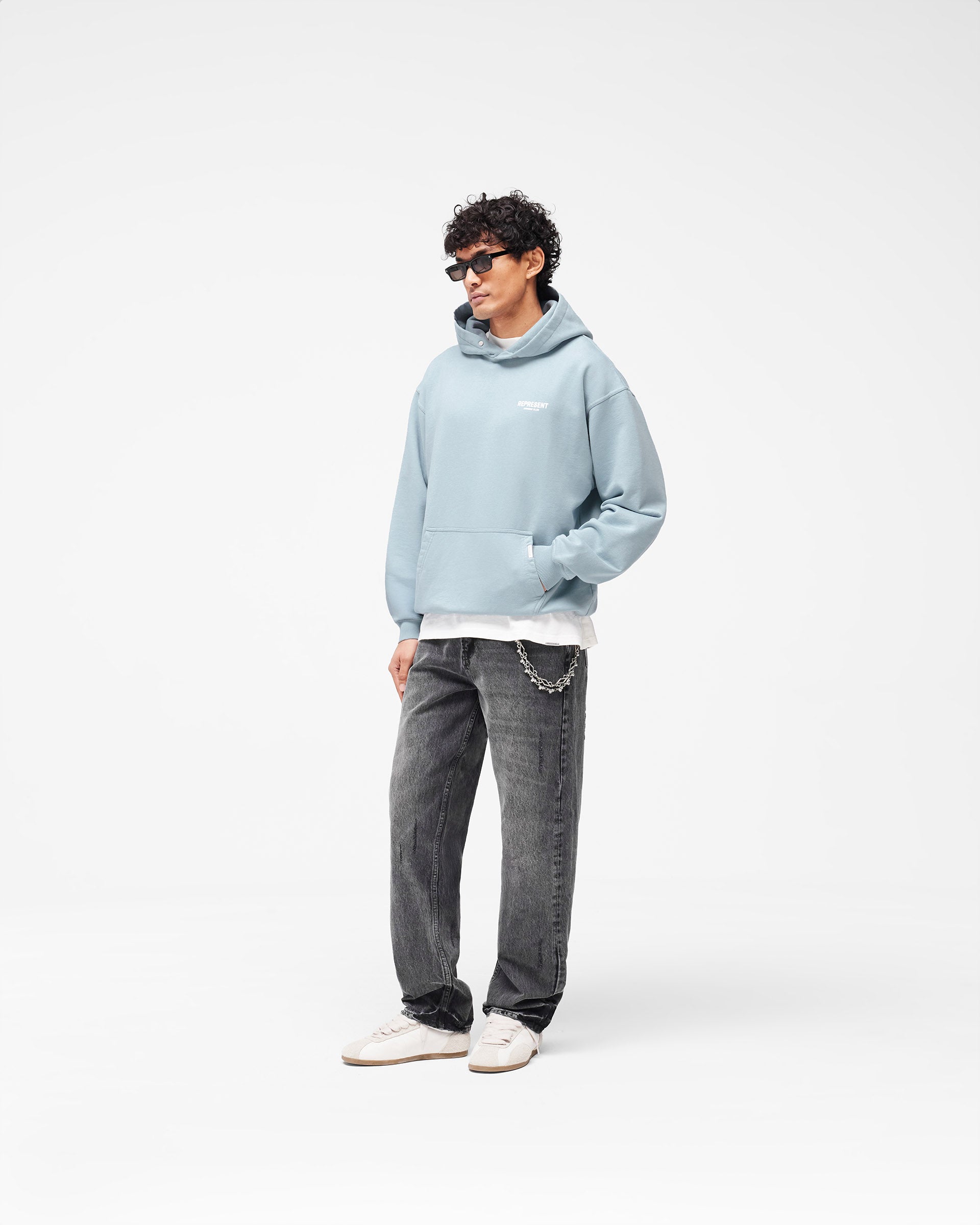 Represent Owners Club Hoodie - Powder Blue