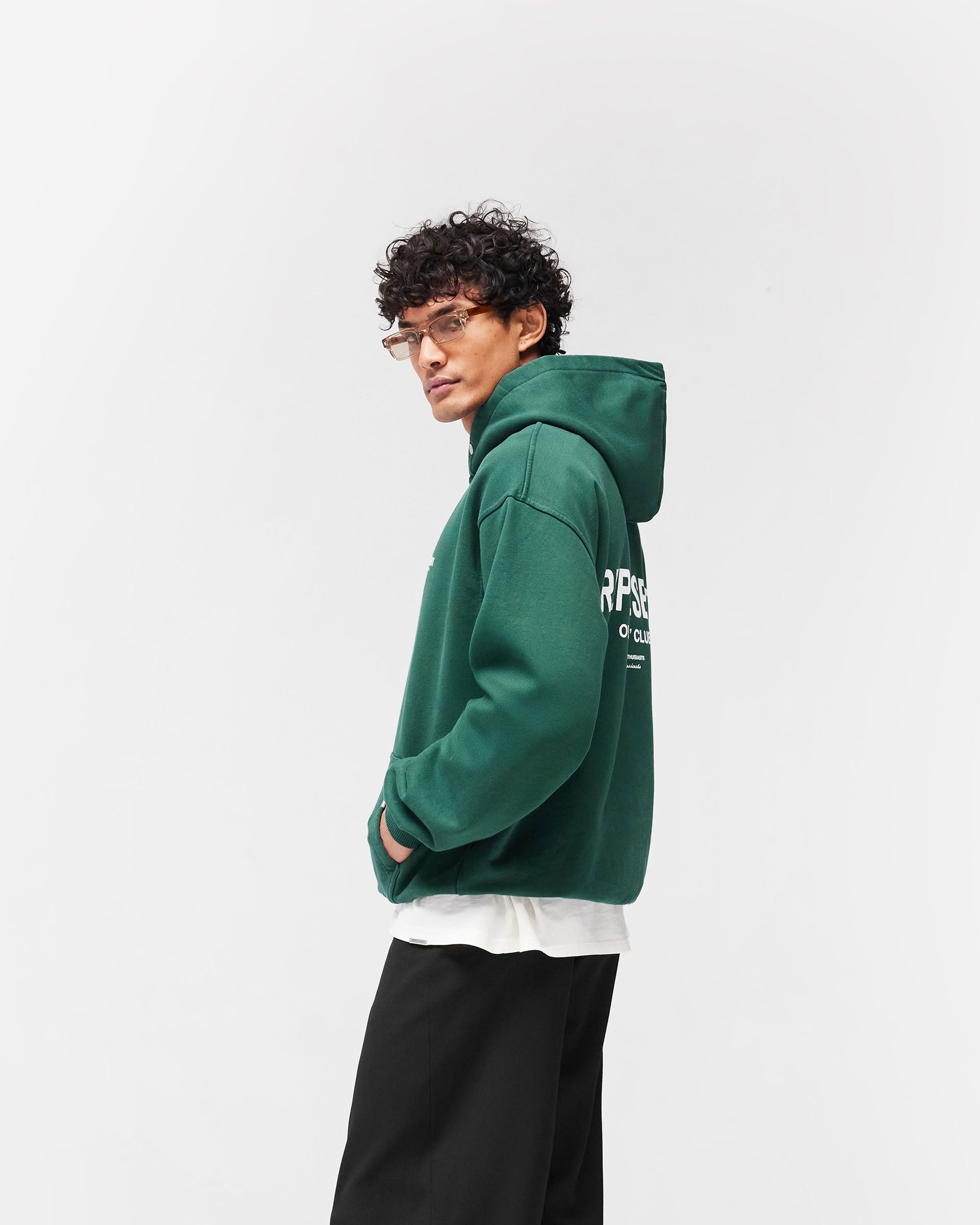 Represent Owners Club Hoodie - Racing Green | REPRESENT