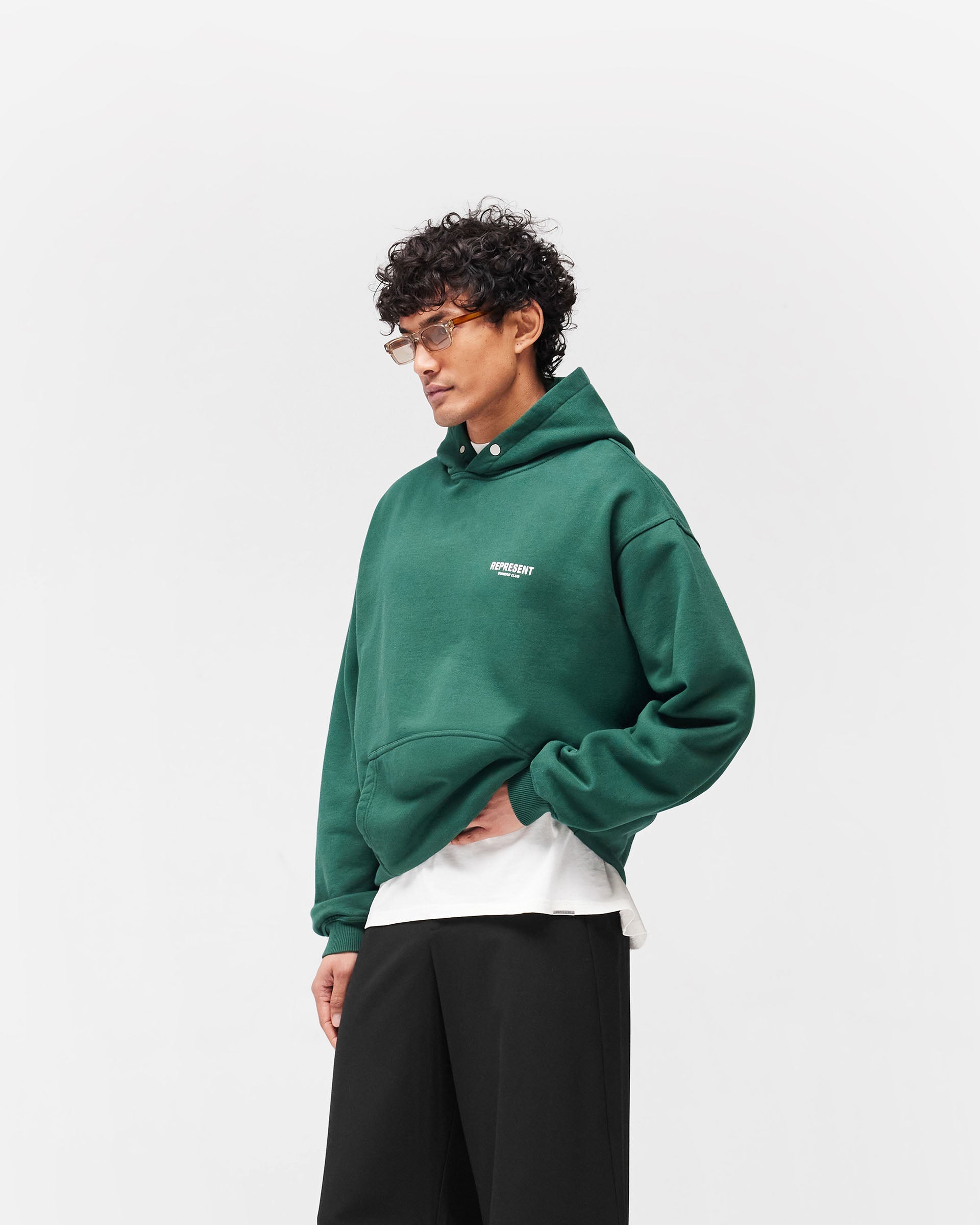Represent Owners Club Hoodie - Racing Green