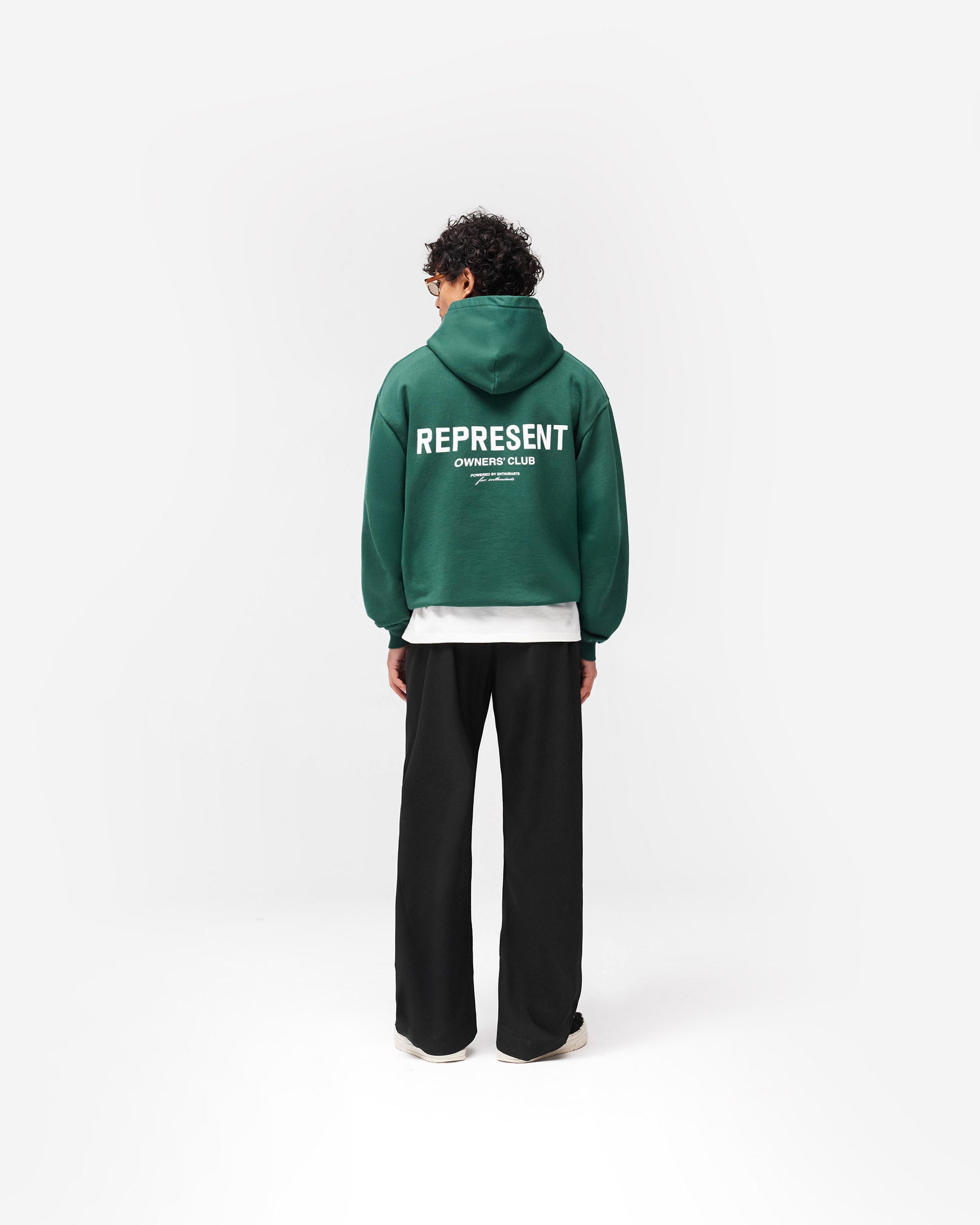 Represent Owners Club Hoodie - Racing Green | REPRESENT