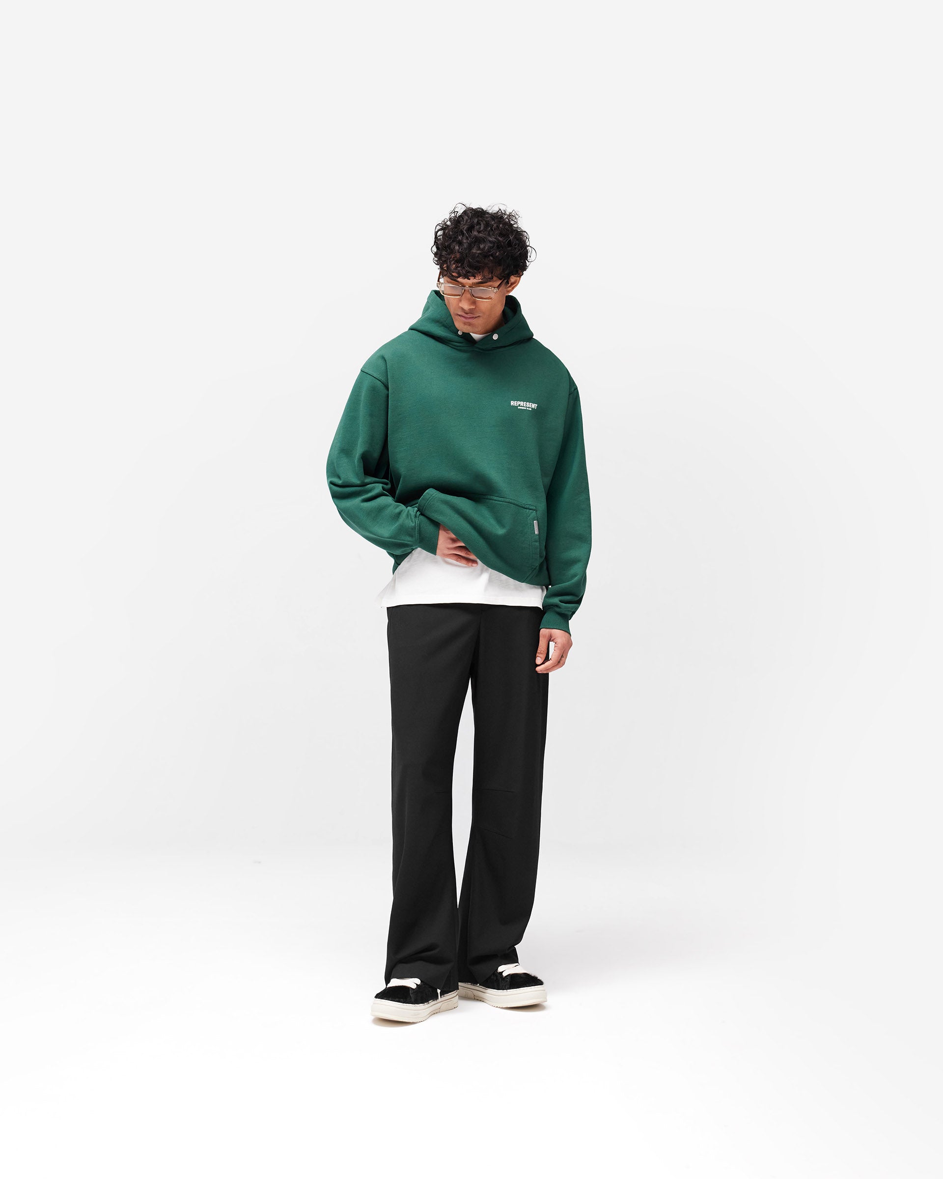 Represent Owners Club Hoodie - Racing Green