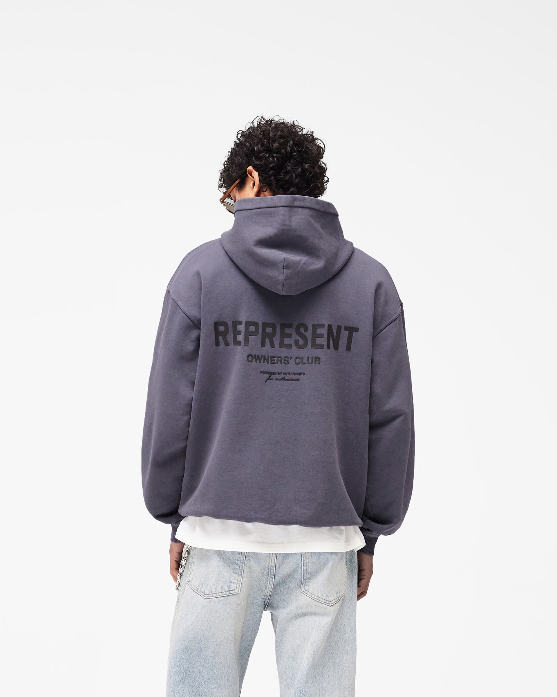 Represent Owners Club Hoodie - Storm | REPRESENT