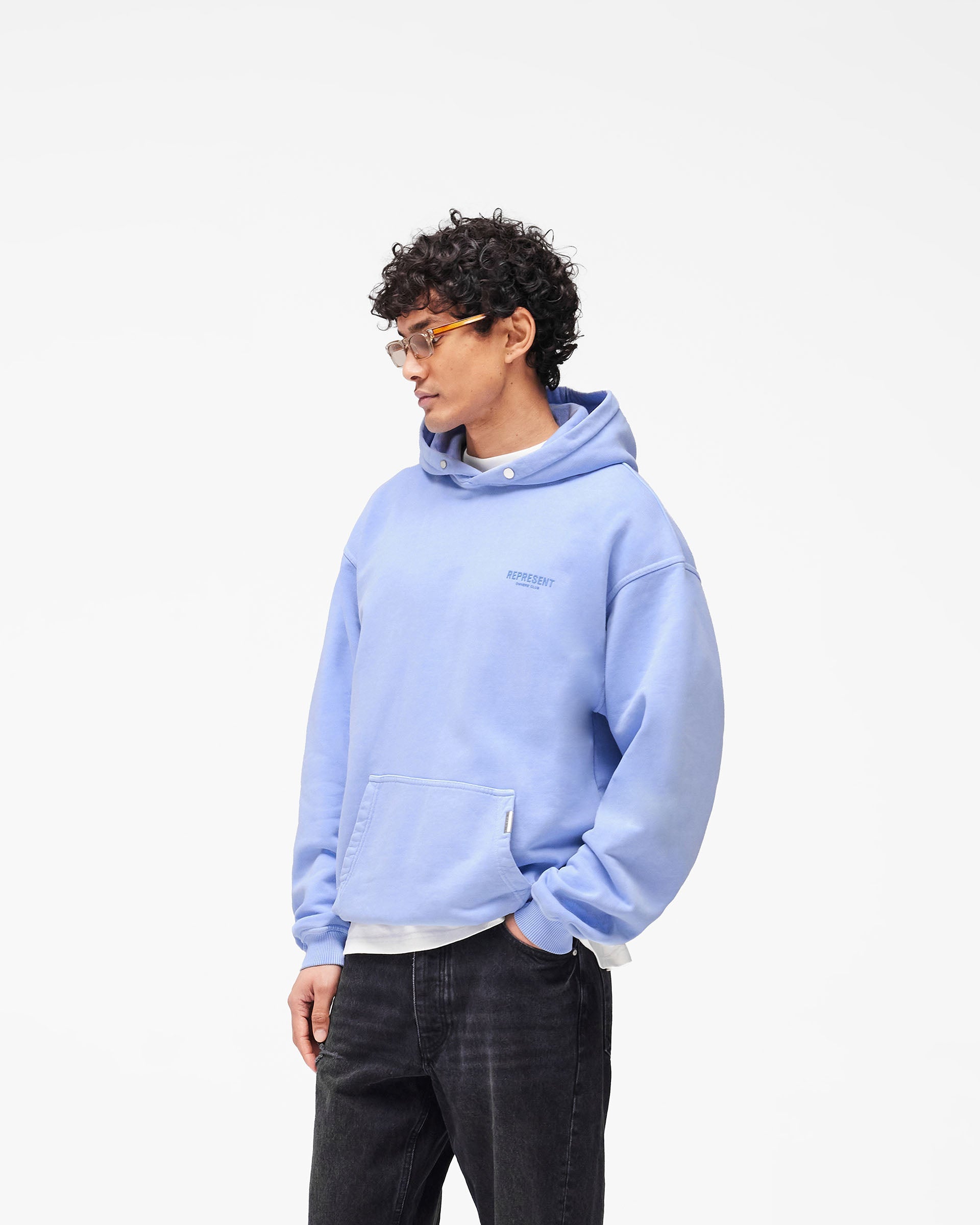 Represent Owners Club Hoodie | Vista Blue | REPRESENT
