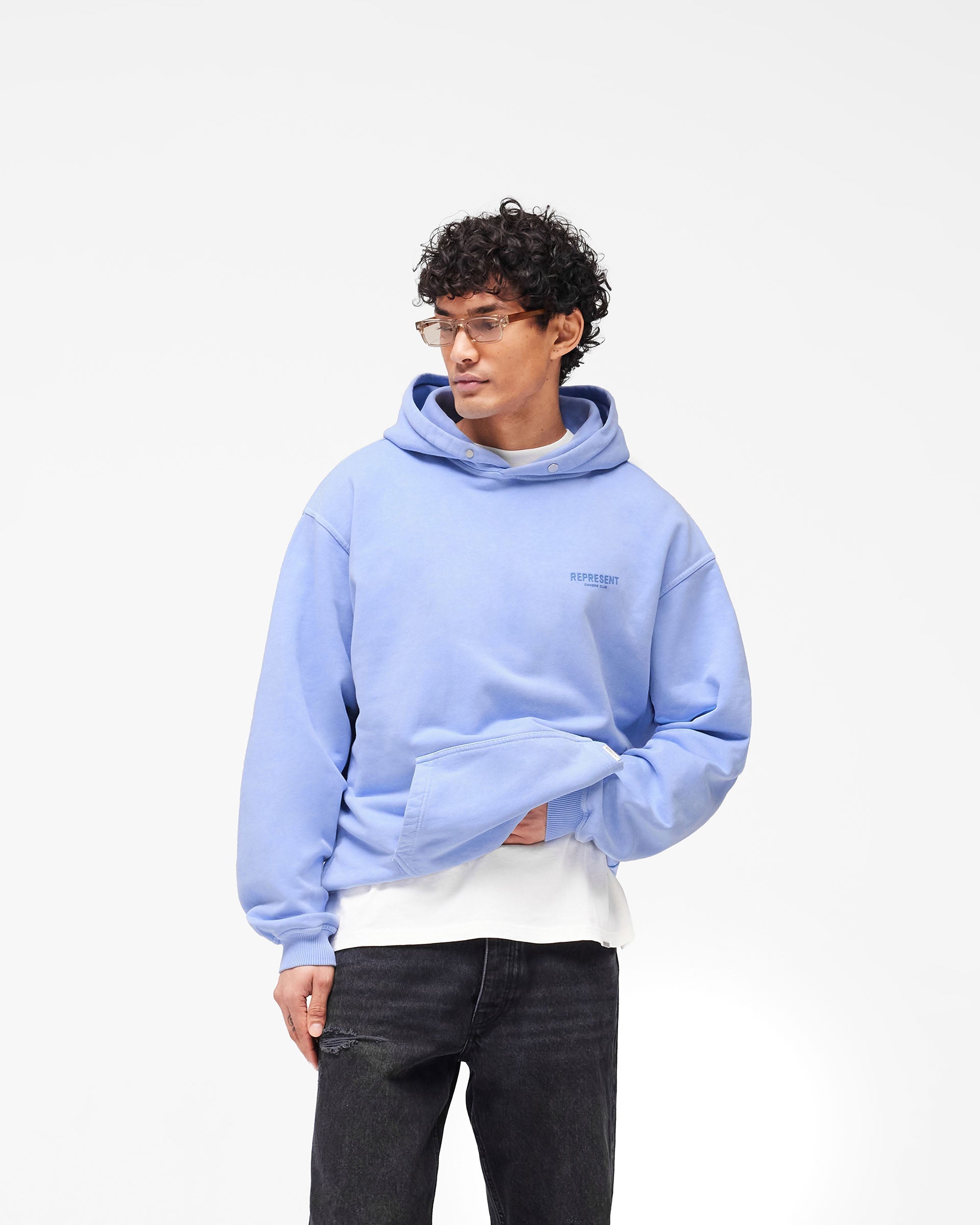 Represent Owners Club Hoodie | Vista Blue | REPRESENT