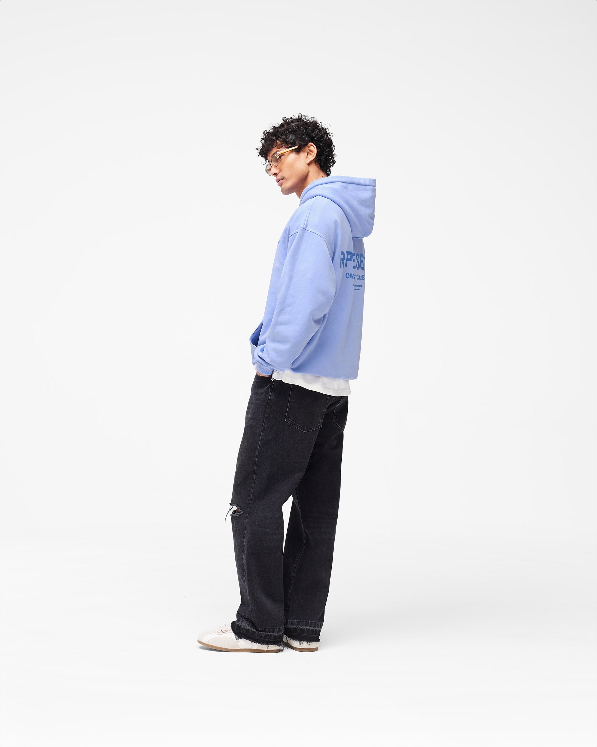 Represent Owners Club Hoodie | Vista Blue | REPRESENT