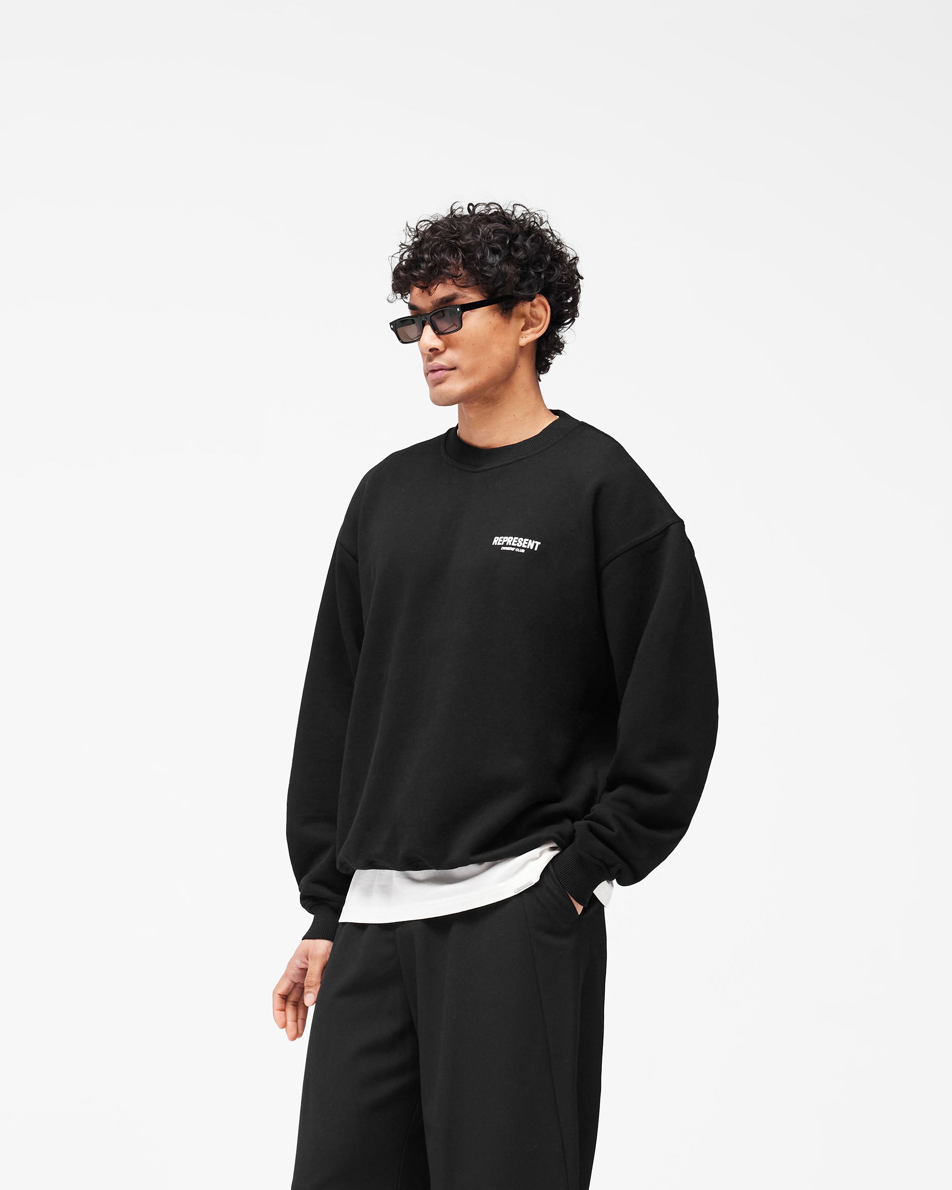 Represent Owners Club Sweater - Black