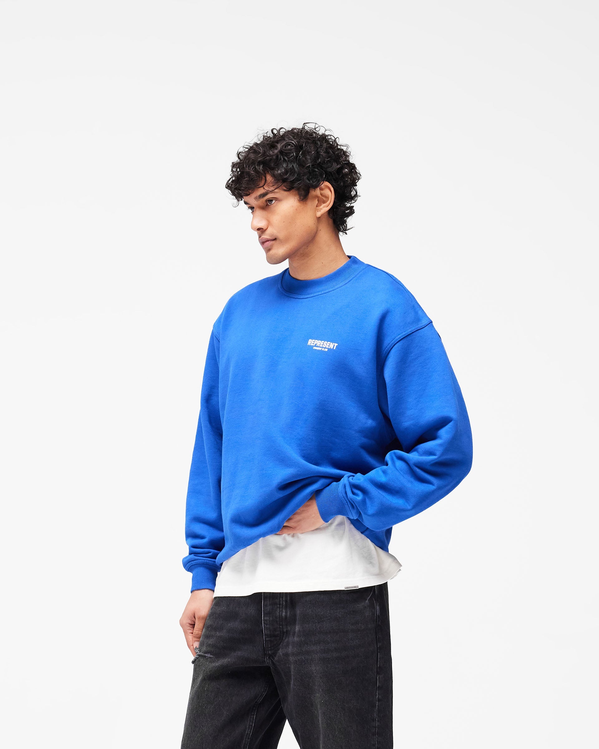 Represent Owners Club Sweater - Cobalt