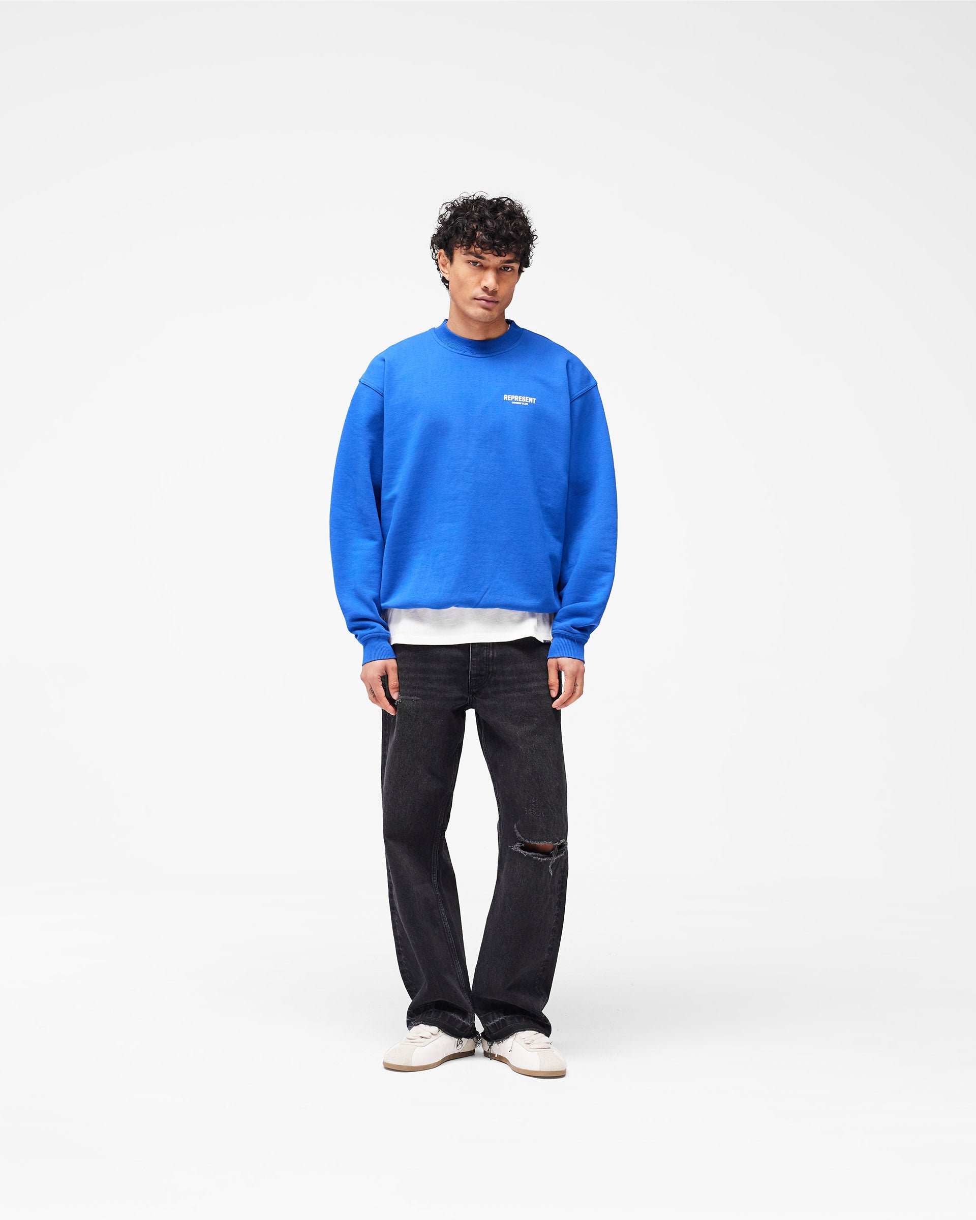 Represent Owners Club Sweater - Cobalt