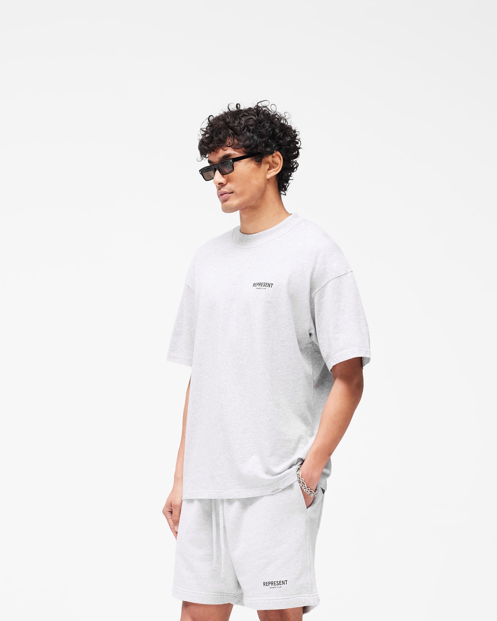 Represent Owners Club T-Shirt | Ash Grey T-Shirts | Represent