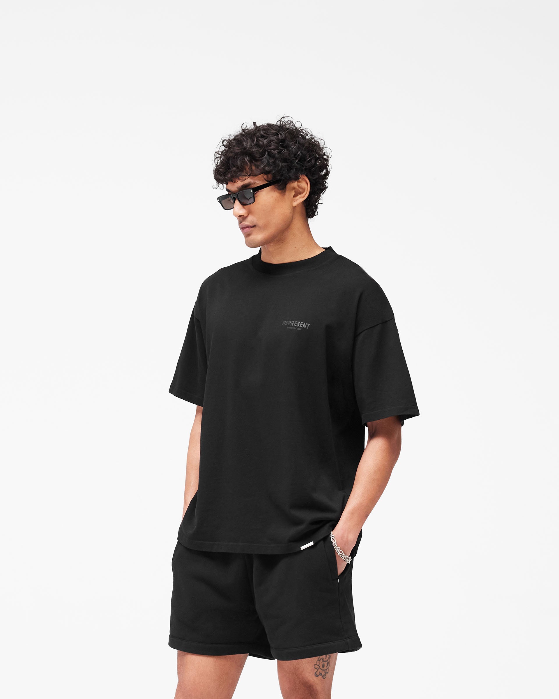 Represent Owners Club T-Shirt - Black Matte